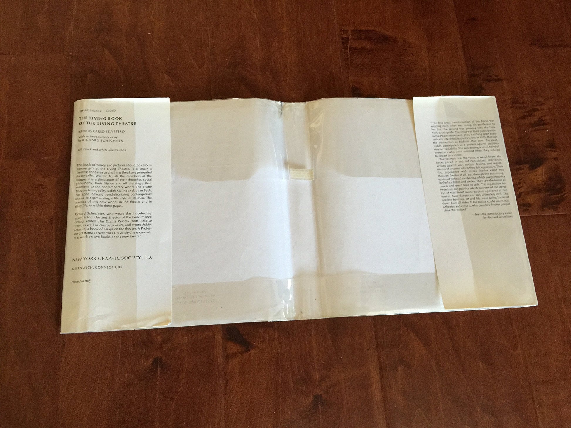 The Living Book of the Living Theatre used book depot