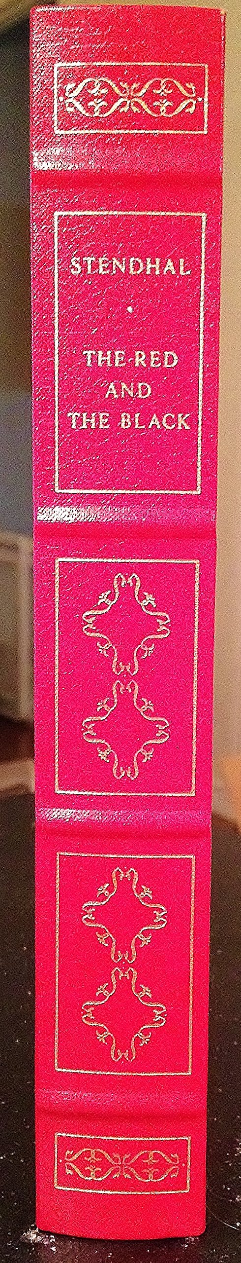 RED AND THE BLACK (THE FRANKLIN LIBRARY COLLECTION: THE HUNDRED GREATEST BOOKS OF ALL TIME) used book depot