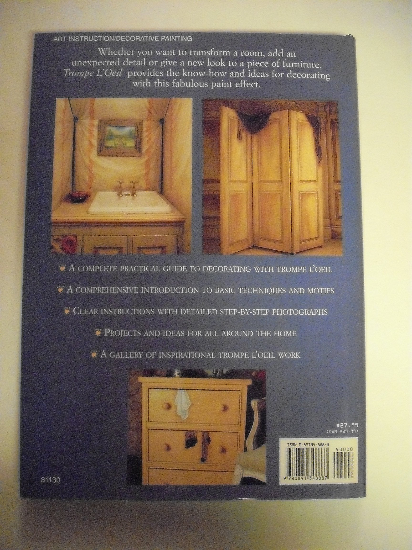 Trompe L'Oeil: Creating Decorative Illusions With Paint used book depot