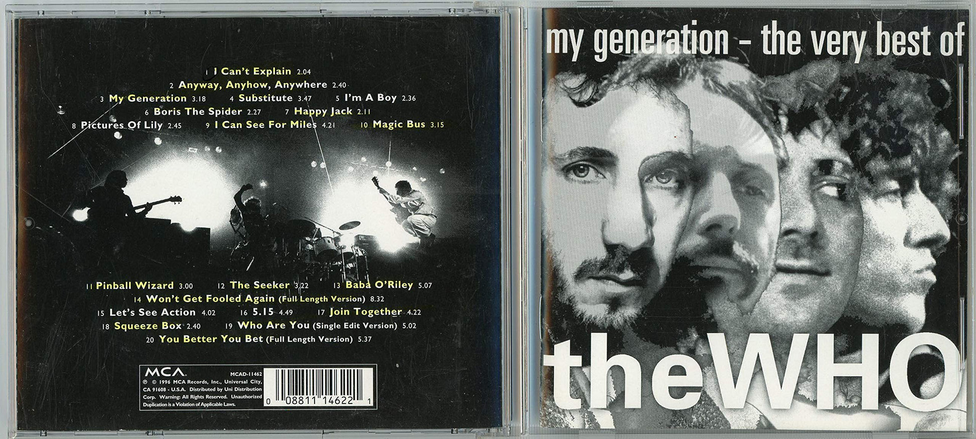 My Generation: The Very Best of the Who used book depot