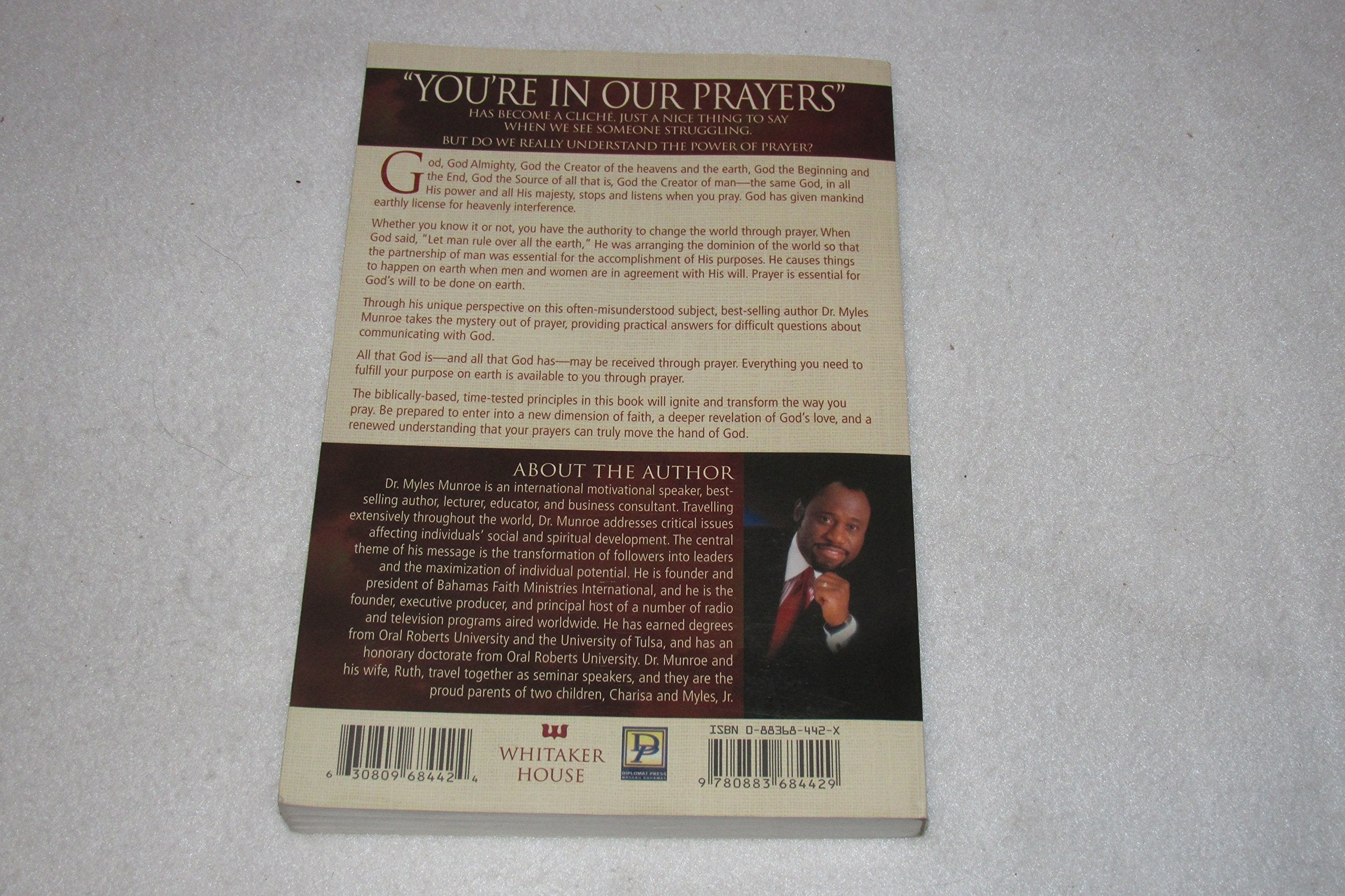 Understanding The Purpose And Power Of Prayer used book depot