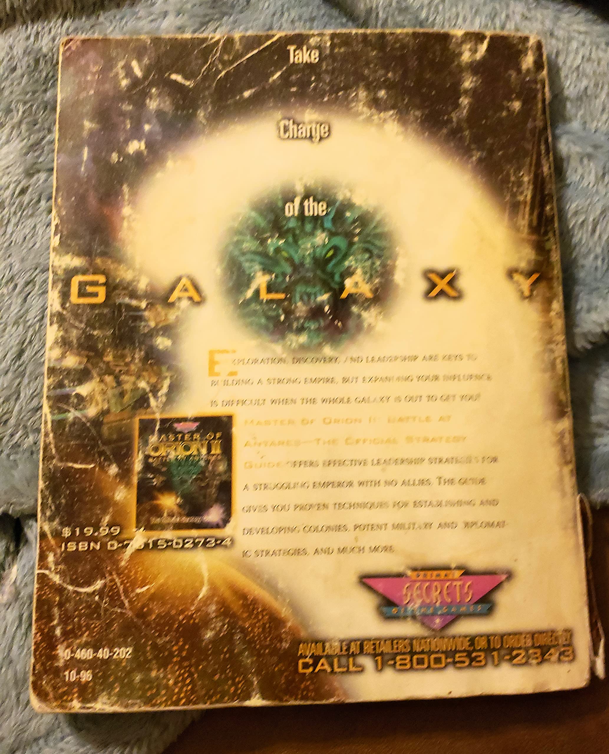 Master of Orion II: Battle at Antares: The Official Strategy Guide (Secrets of the Games Series) used book depot