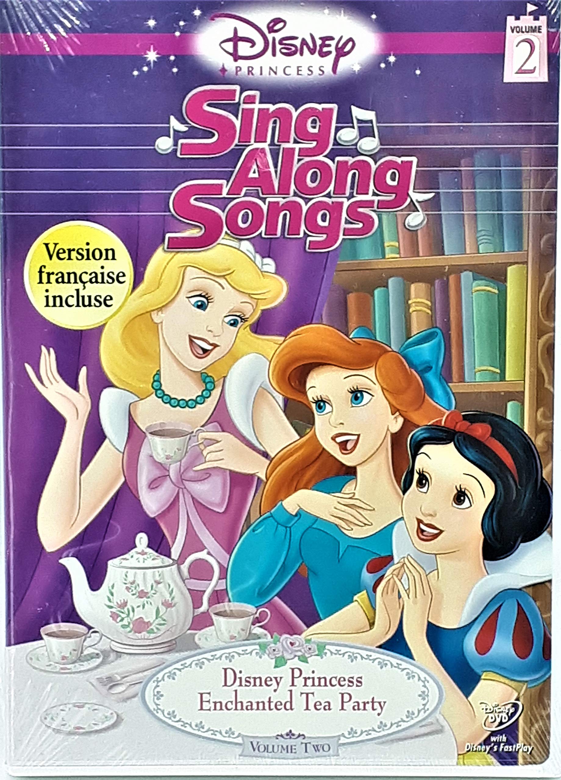 Disney Princess Sing Along Songs, Vol. 2 - Enchanted Tea Party used book depot