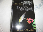 Writing Papers in the Biological Sciences used book depot