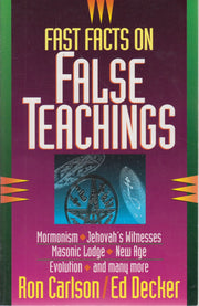 Fast Facts on False Teachings used book depot