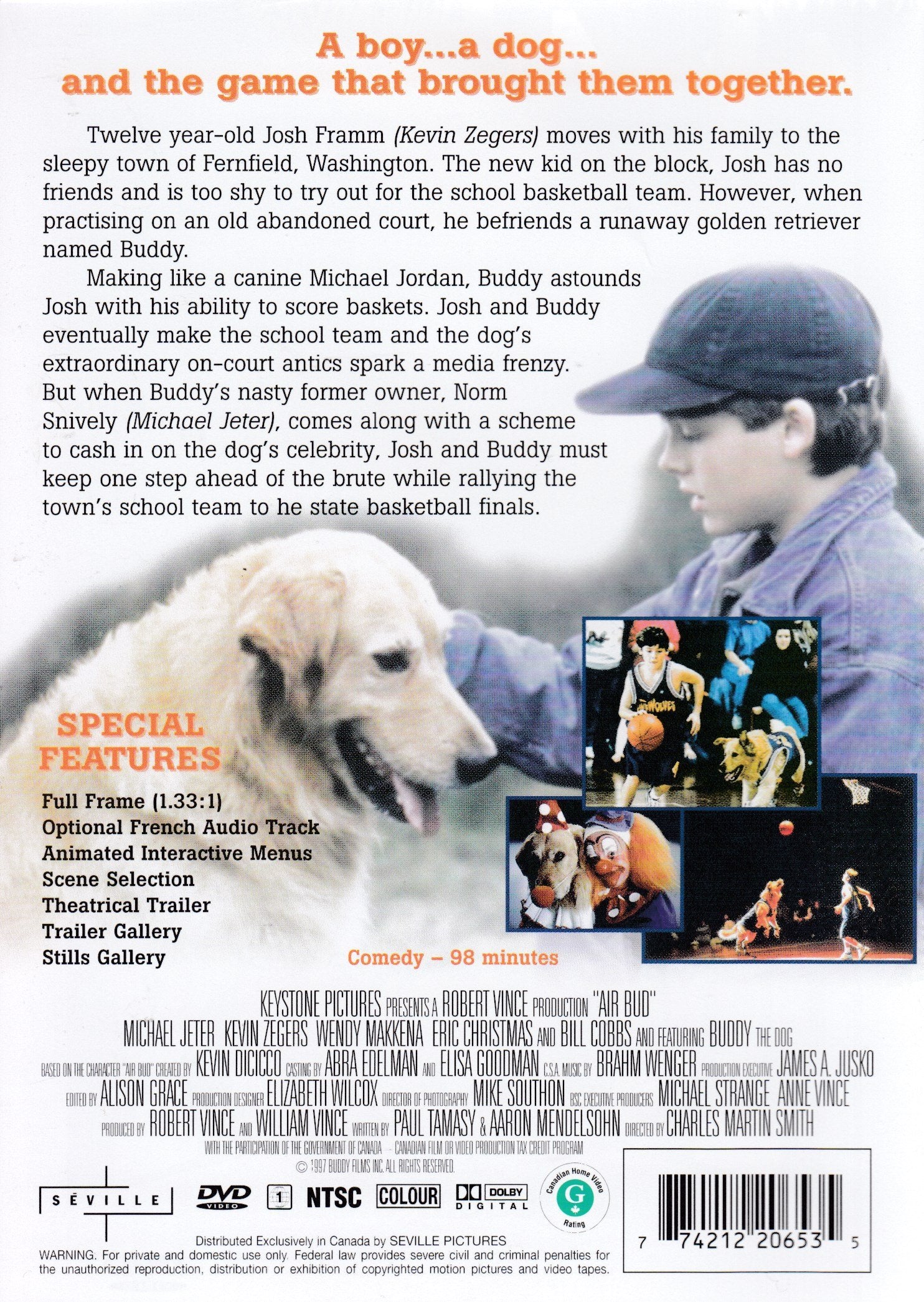 Air Bud - The Dog Is In The House used book depot