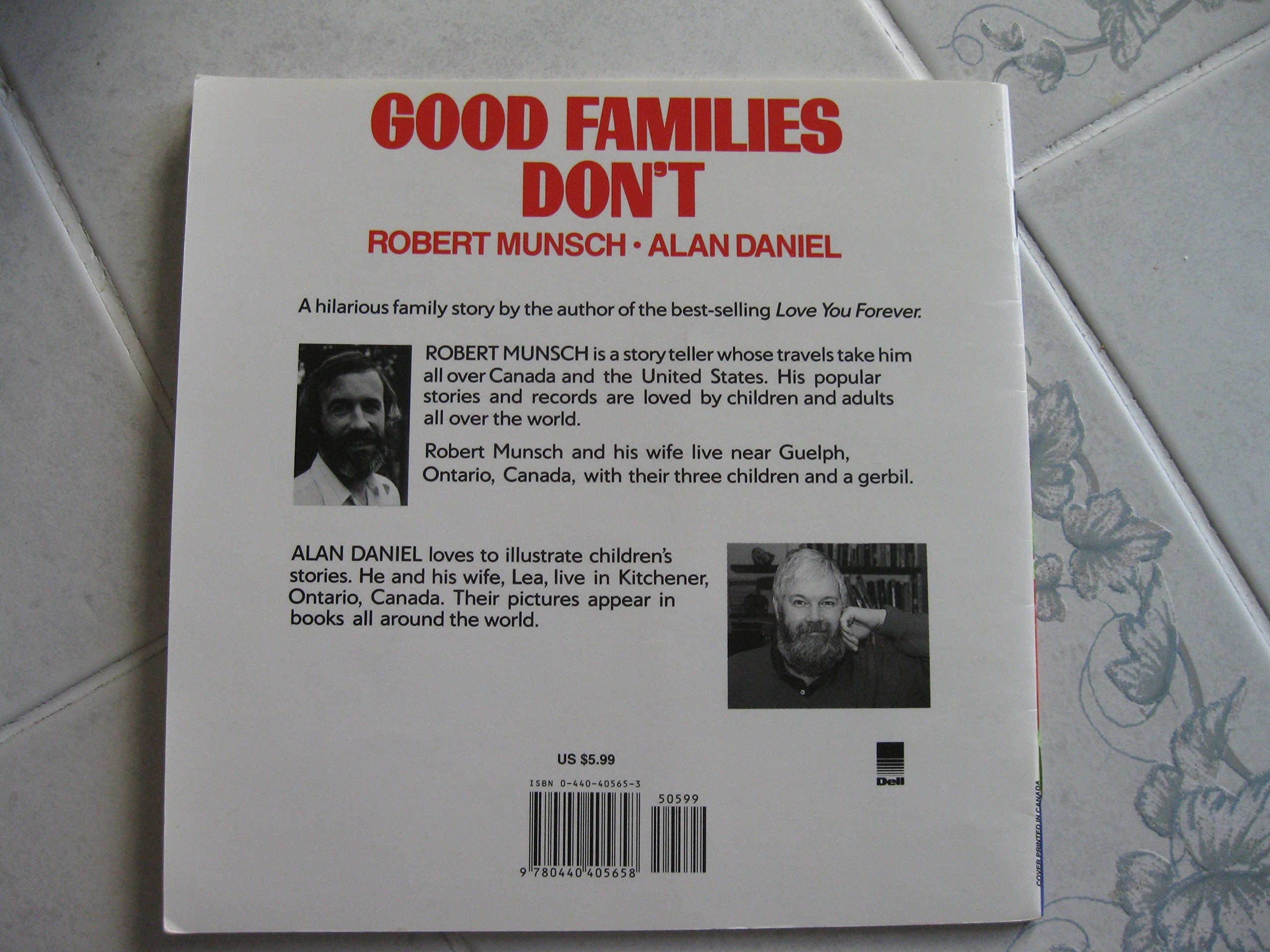 Good Families Don't used book depot