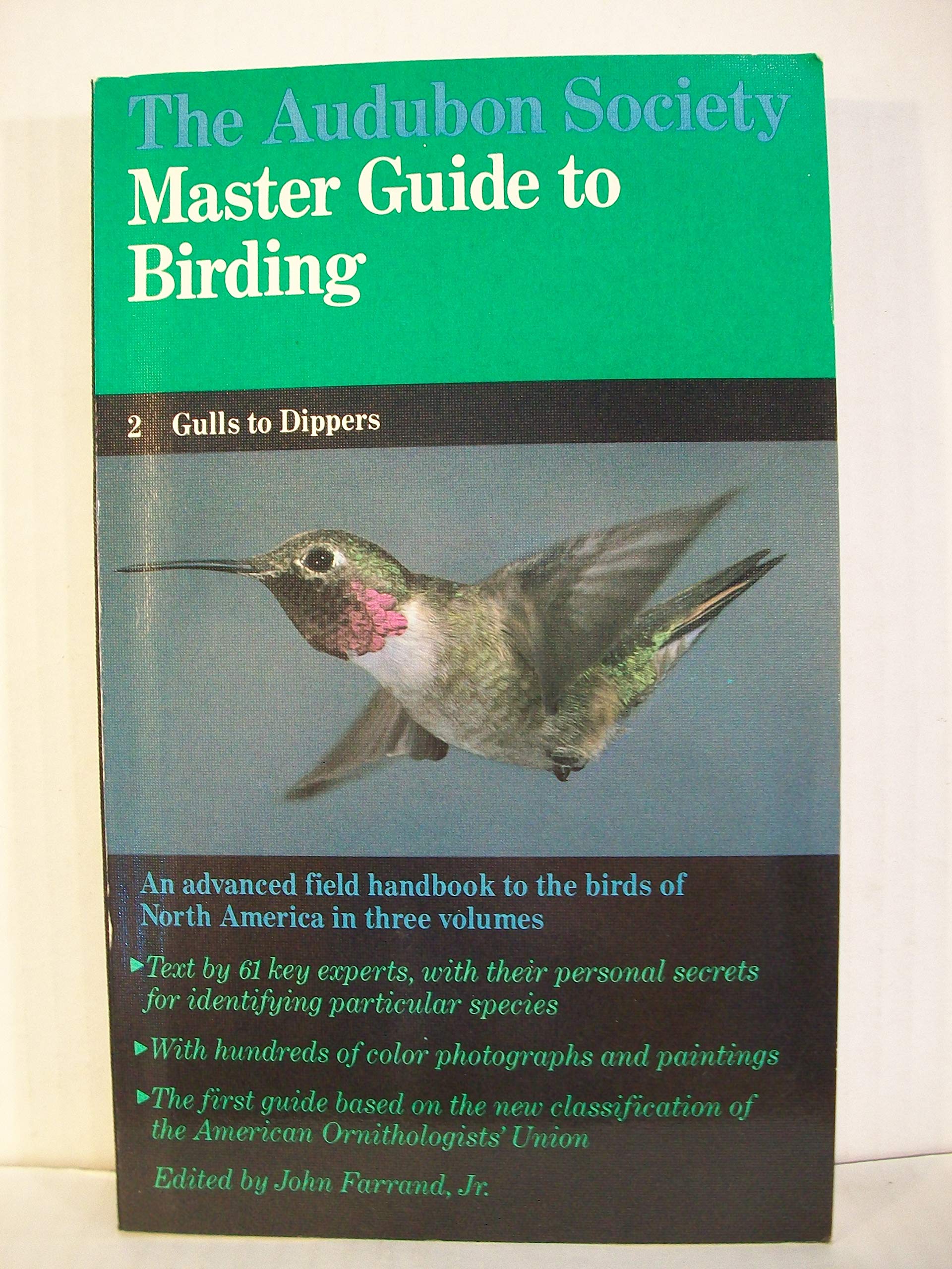 The Audubon Society Master Guide to Birding, Vol. 2: Gulls to Dippers used book depot