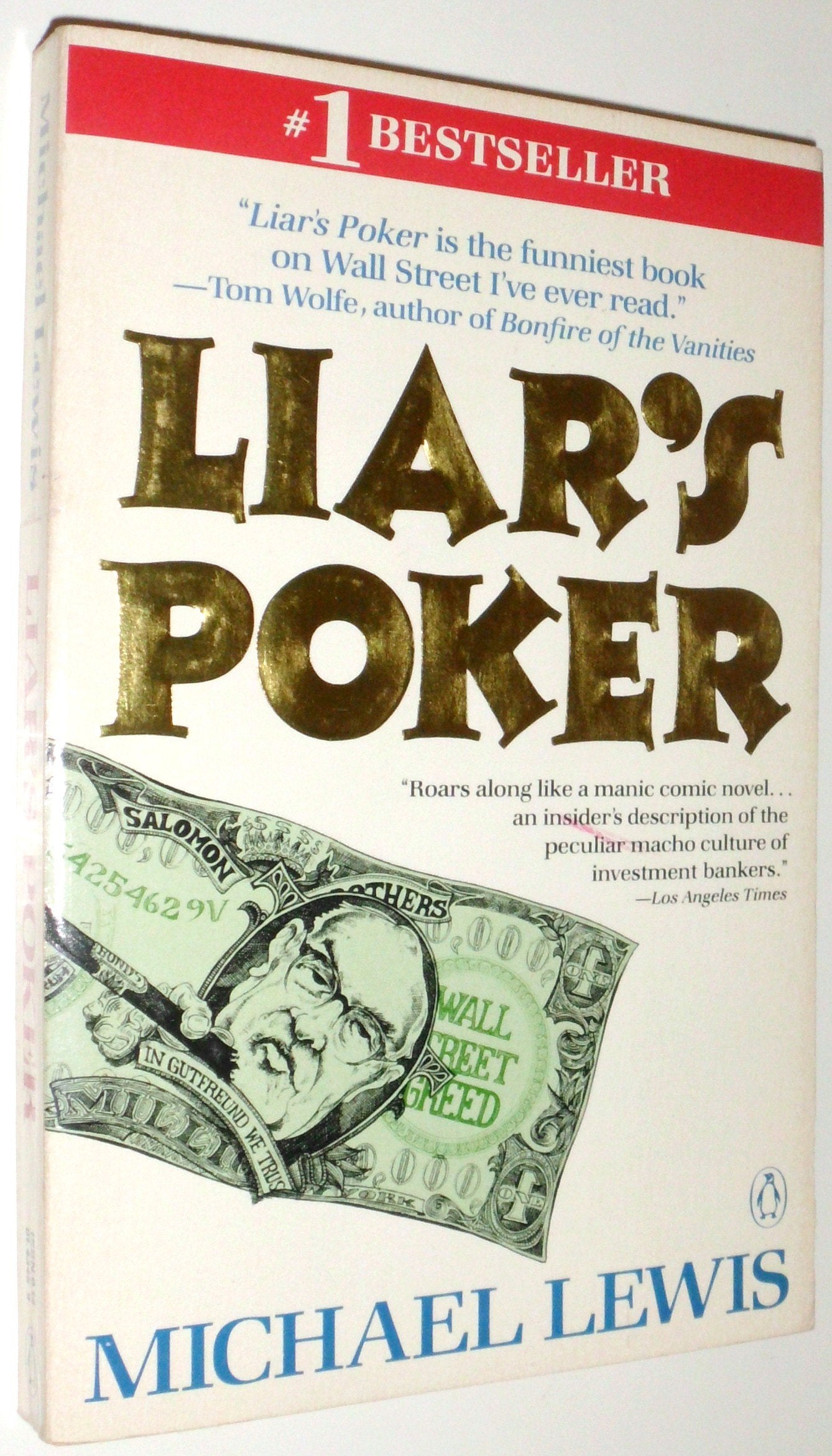Liar's Poker: Rising Through the Wreckage on Wall Street used book depot