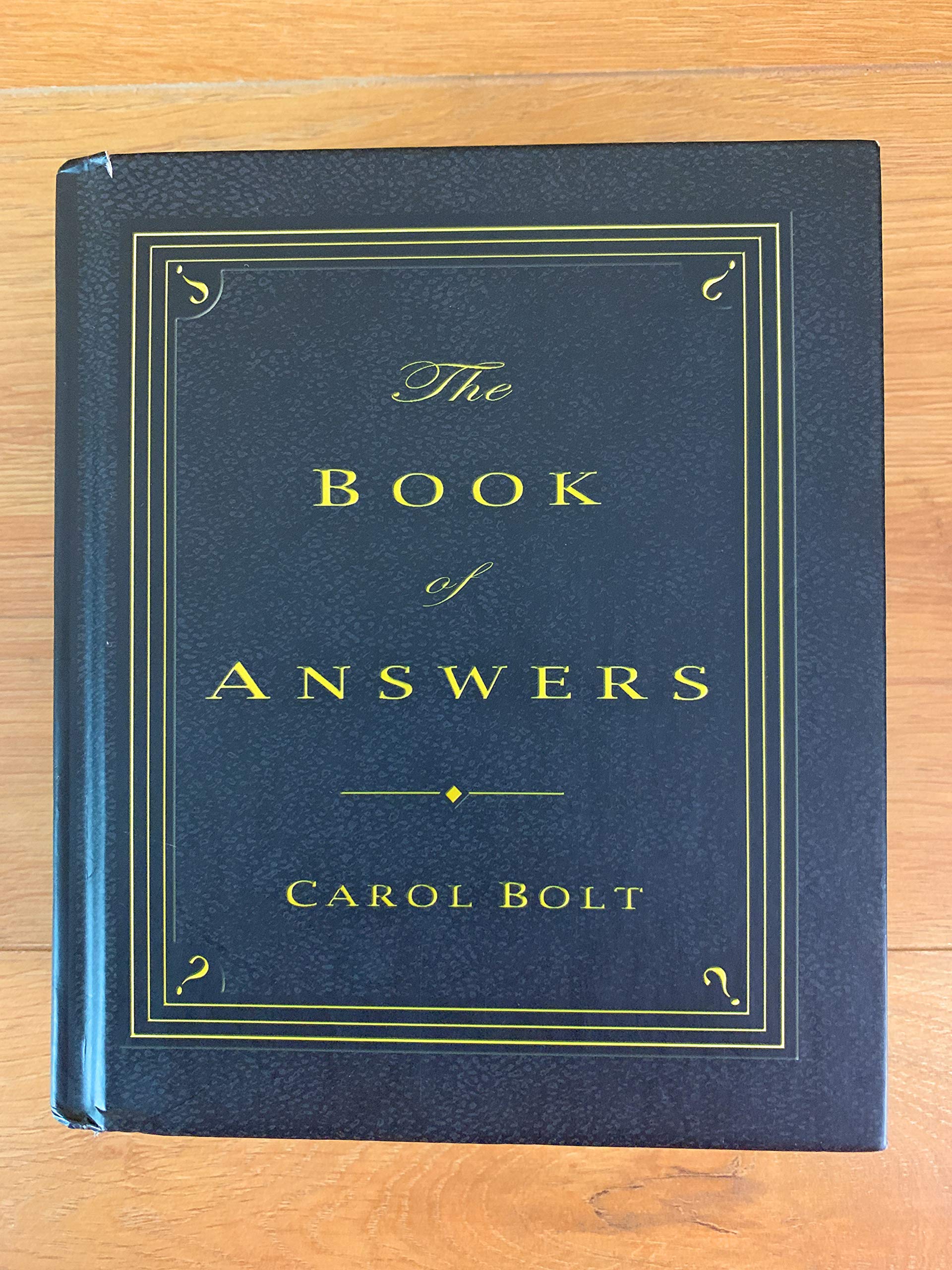The Book of Answers used book depot