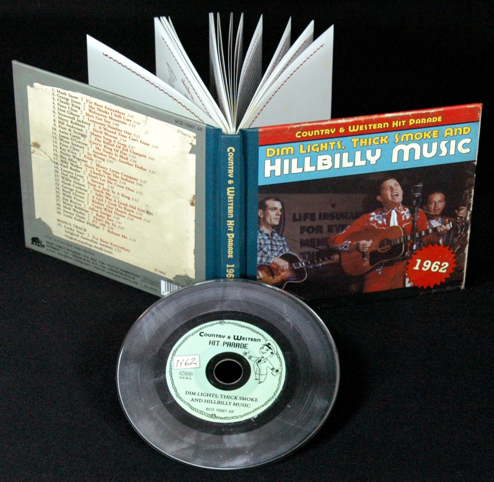 Dim Lights, Thick Smoke & Hillbilly Music: Country & Western Hit Parade 1962 used book depot