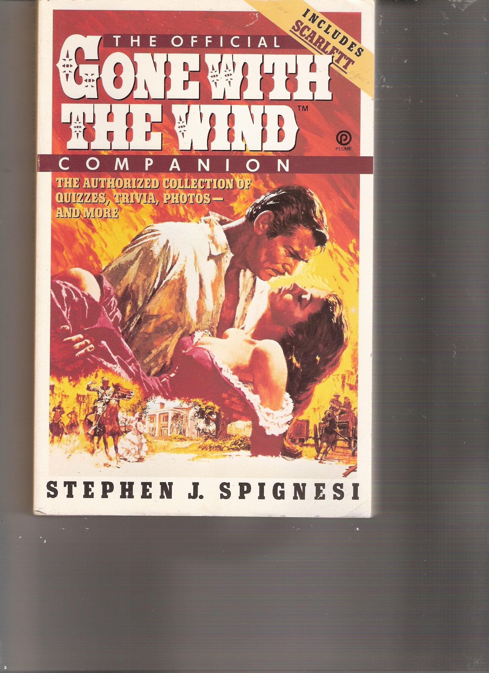 The Official Gone with the Wind Companion: The Authorized Collection of Quizzes, Trivia, Photos--And More used book depot