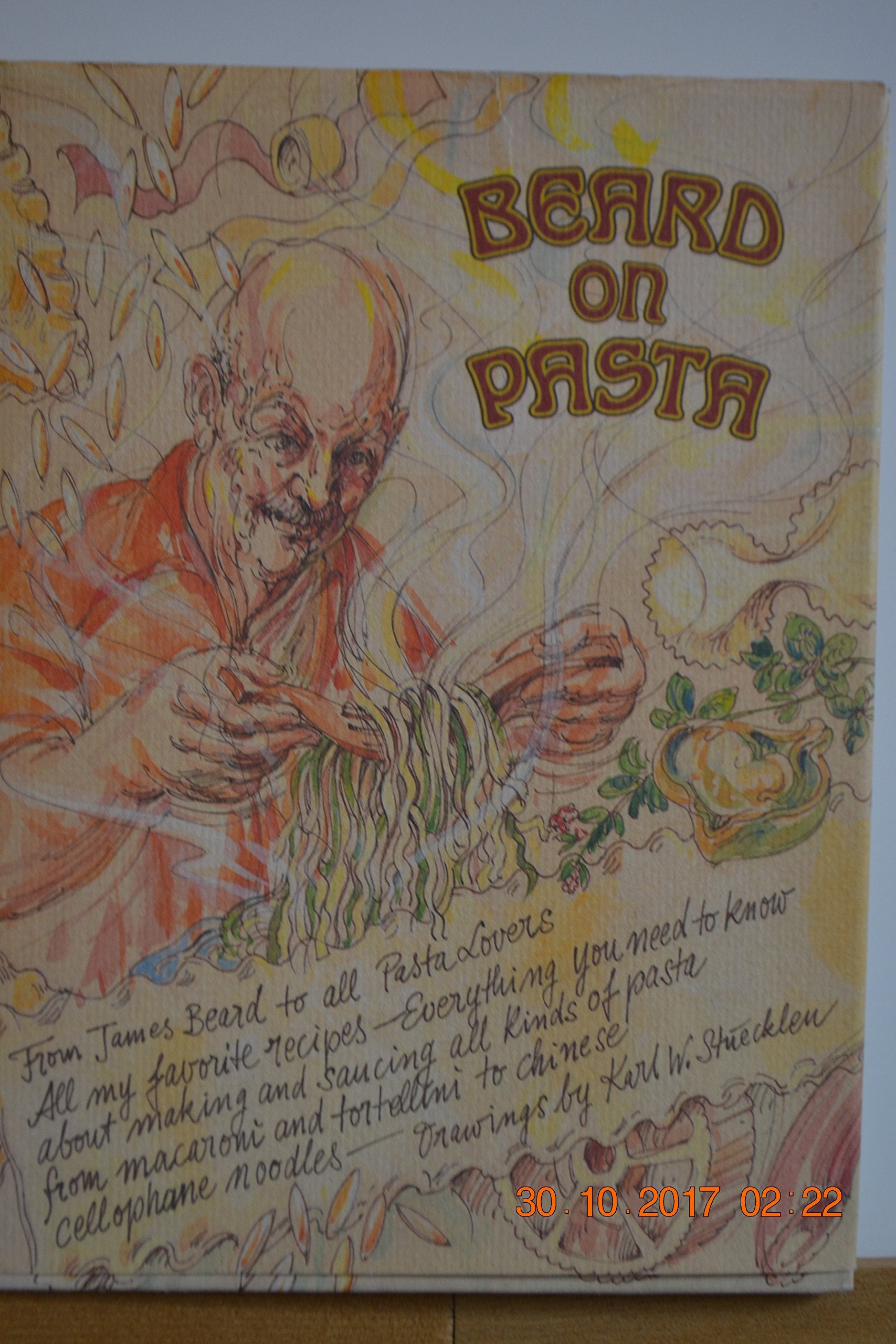 Beard on Pasta used book depot