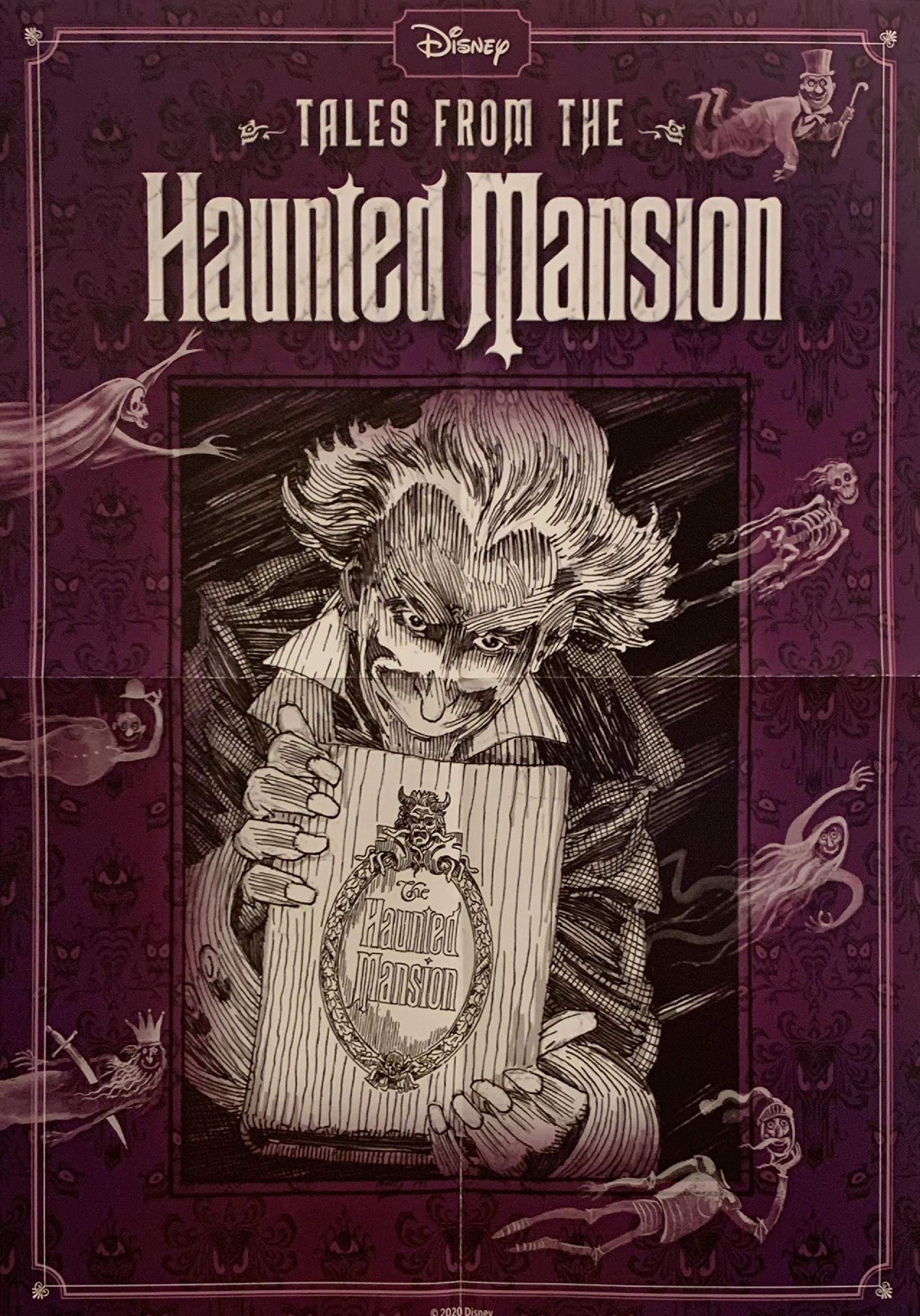 Tales from the Haunted Mansion Book Gift Set with Journal and Poster used book depot