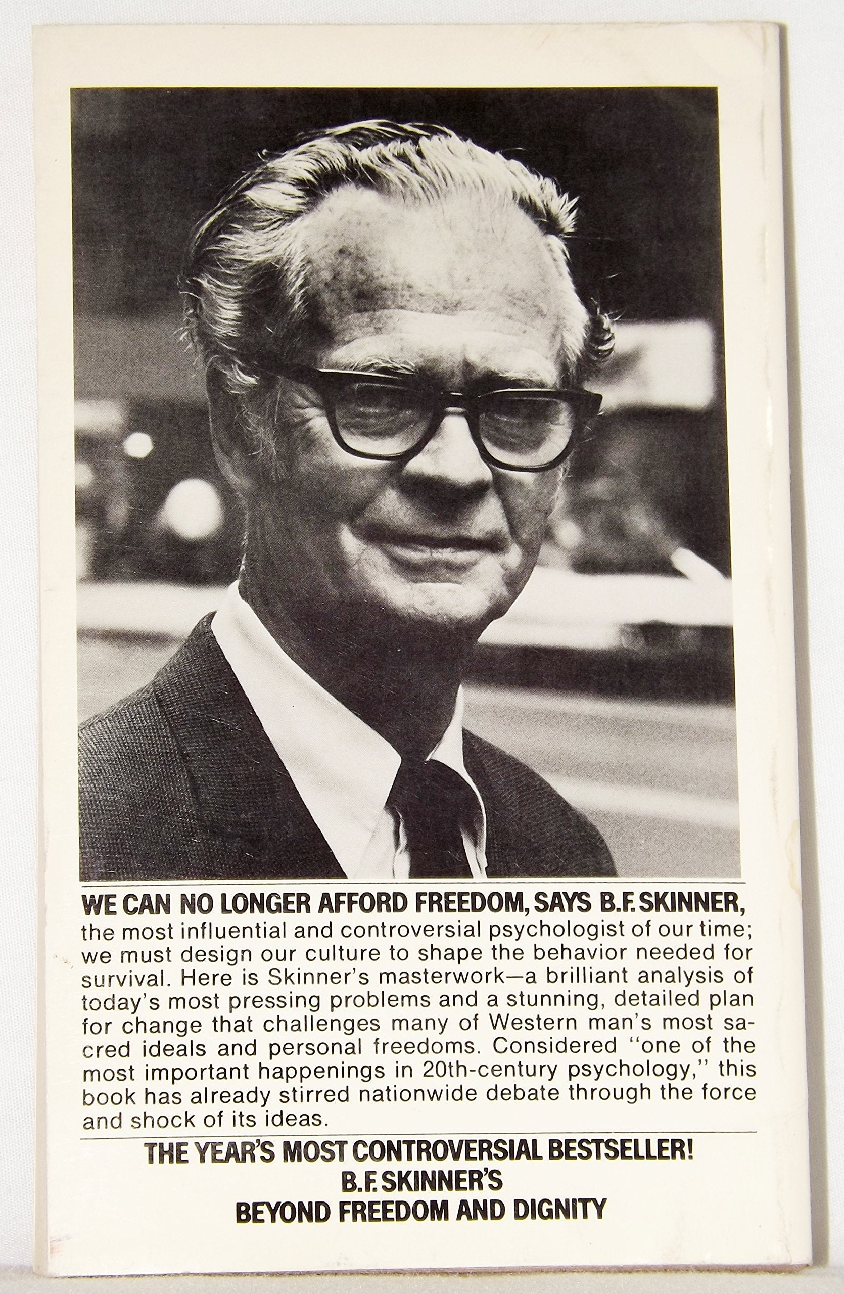 Beyond Freedom and Dignity used book depot