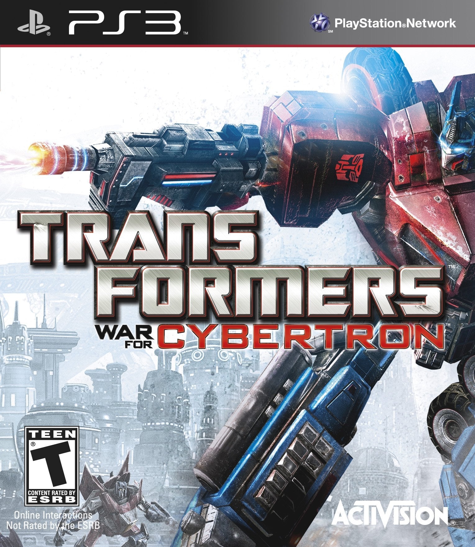 Transformers: War for Cybertron - Playstation 3 used book depot