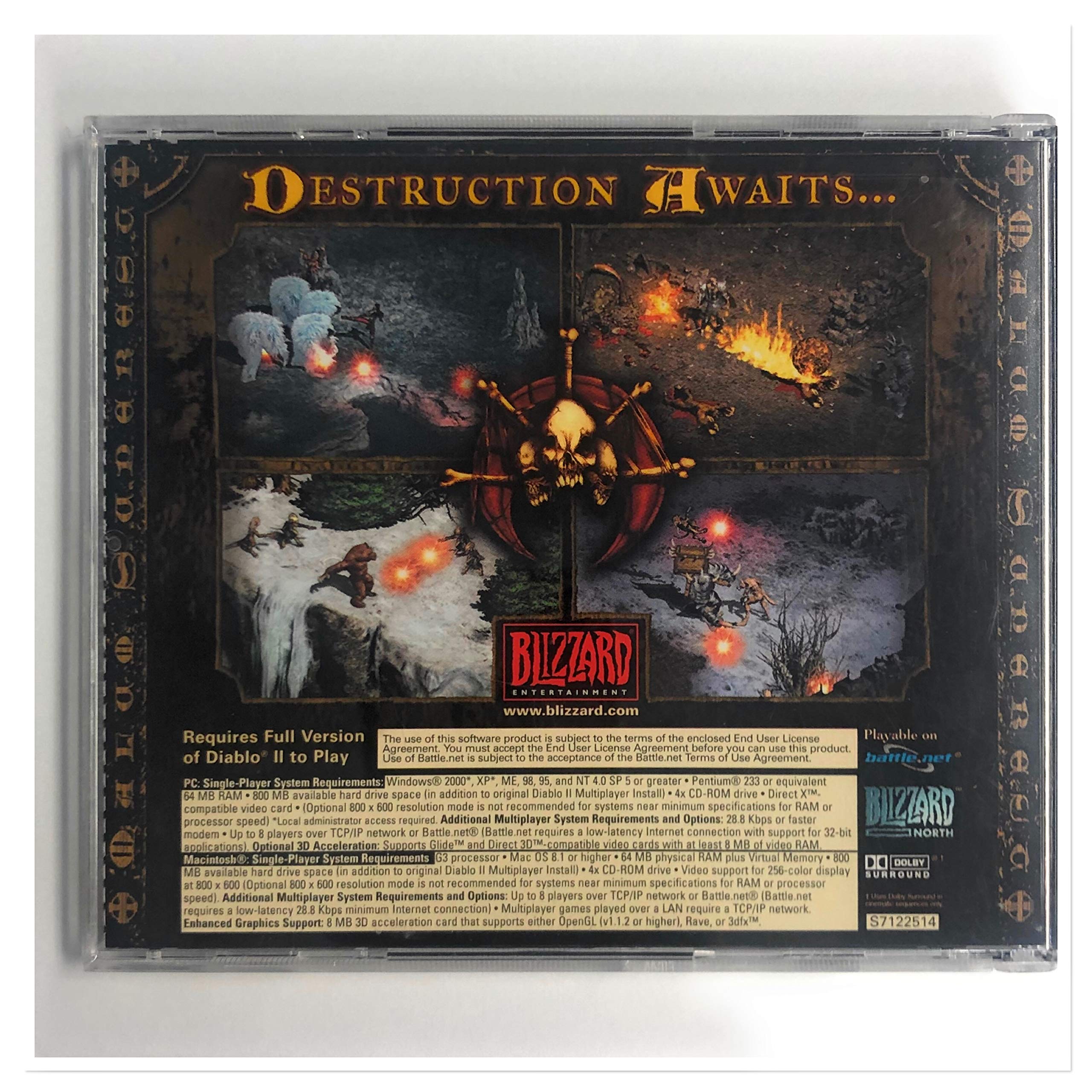 Diablo 2 Lord Of Destruction Expansion Set Cd Rom