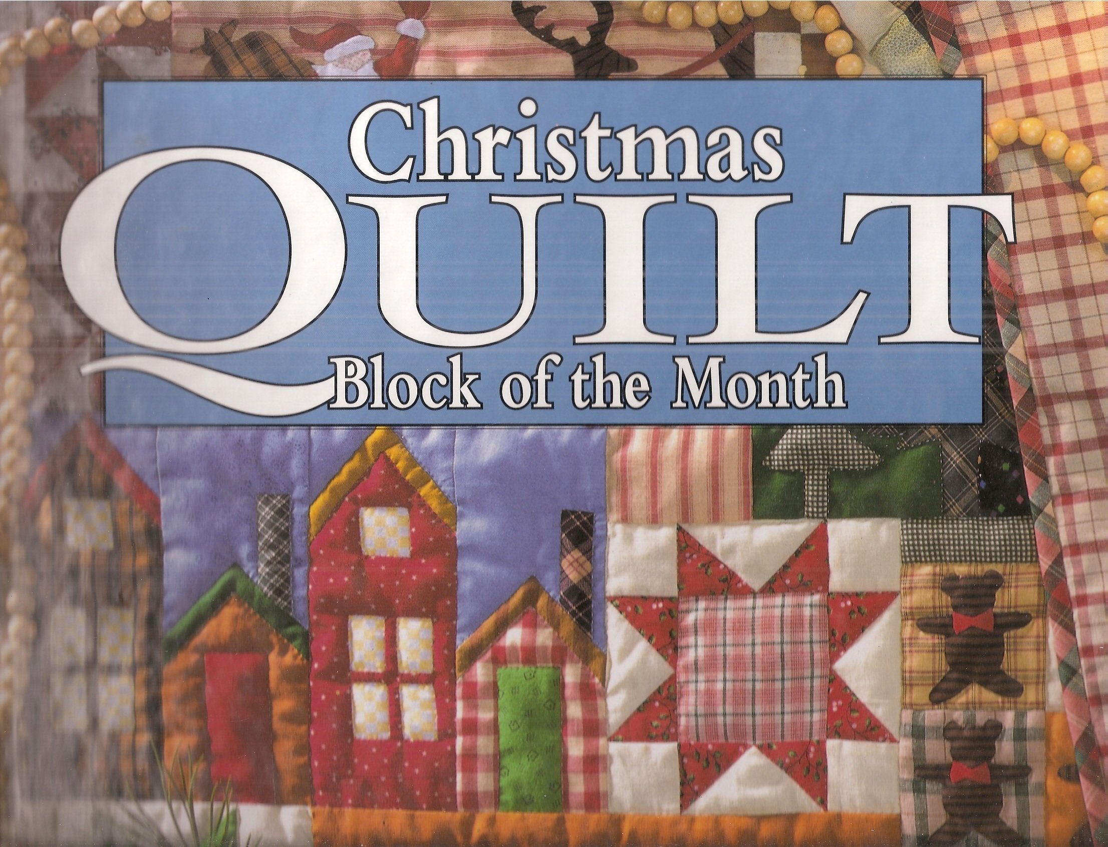 Christmas Quilt Block of the Month used book depot