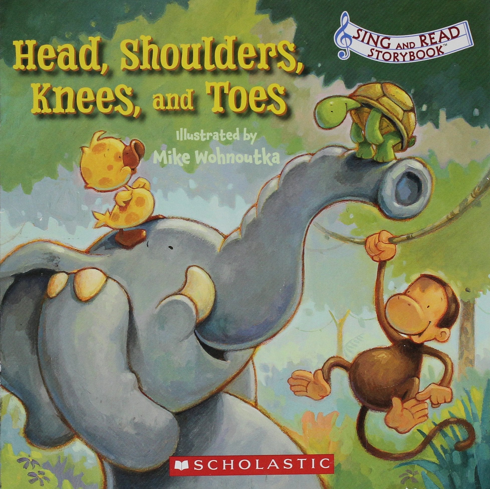 Head, Shoulders, Knees, and Toes (Sing and Read Storybook) used book depot