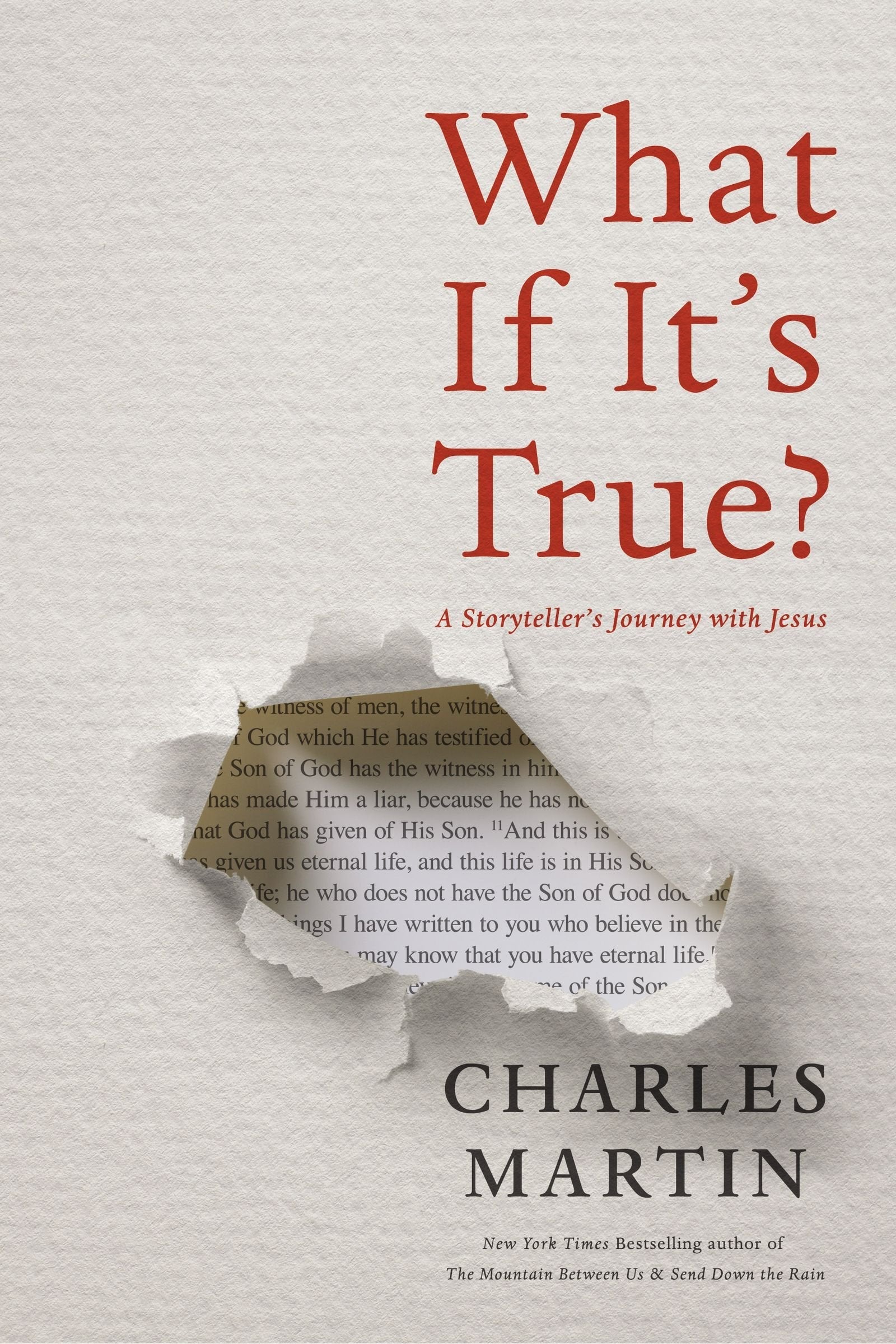 What If It's True?: A Storyteller's Journey With Jesus used book depot