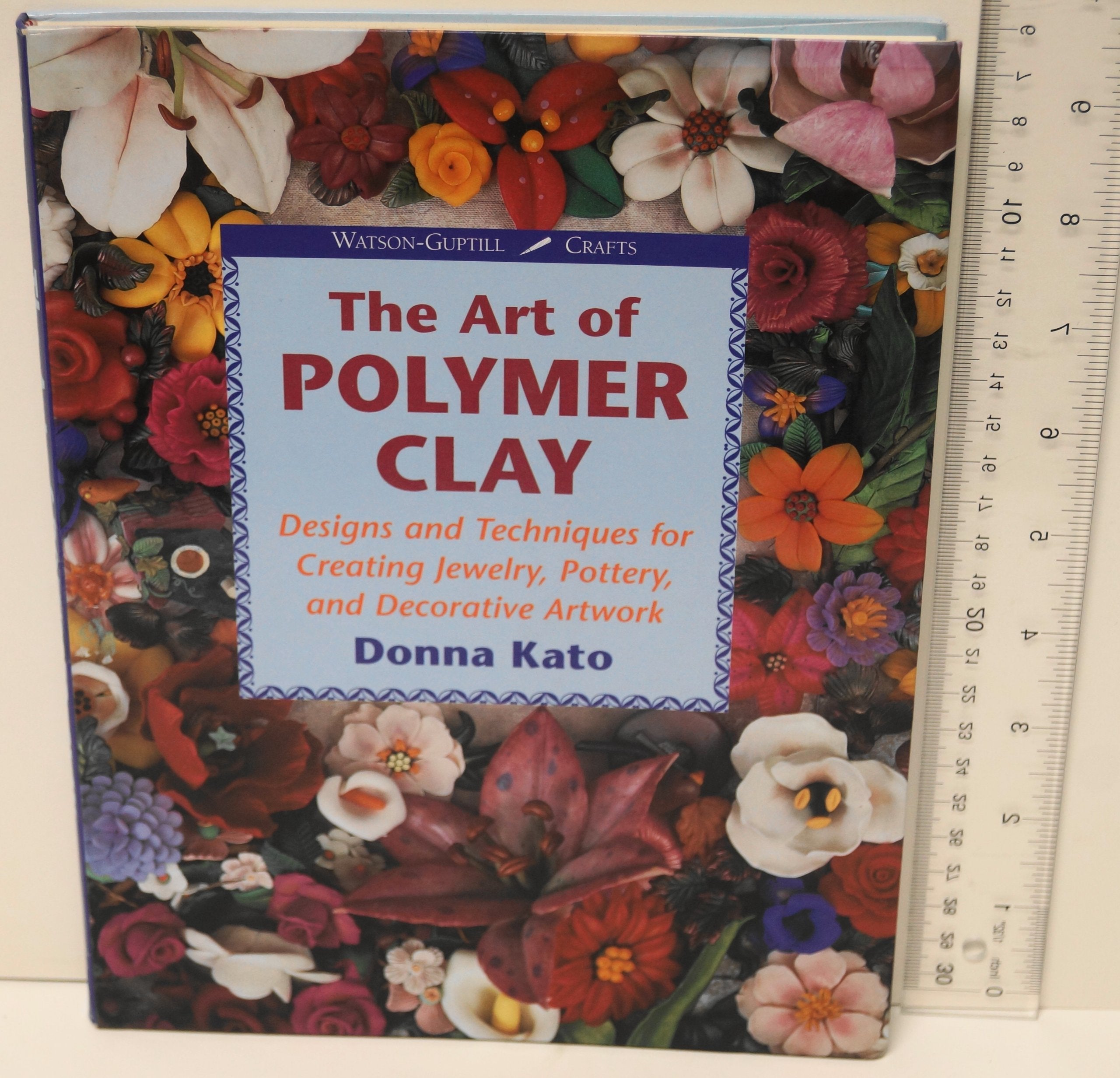 The Art of Polymer Clay: Designs and Techniques for Making Jewelry, Pottery, and Decorative Artwork used book depot