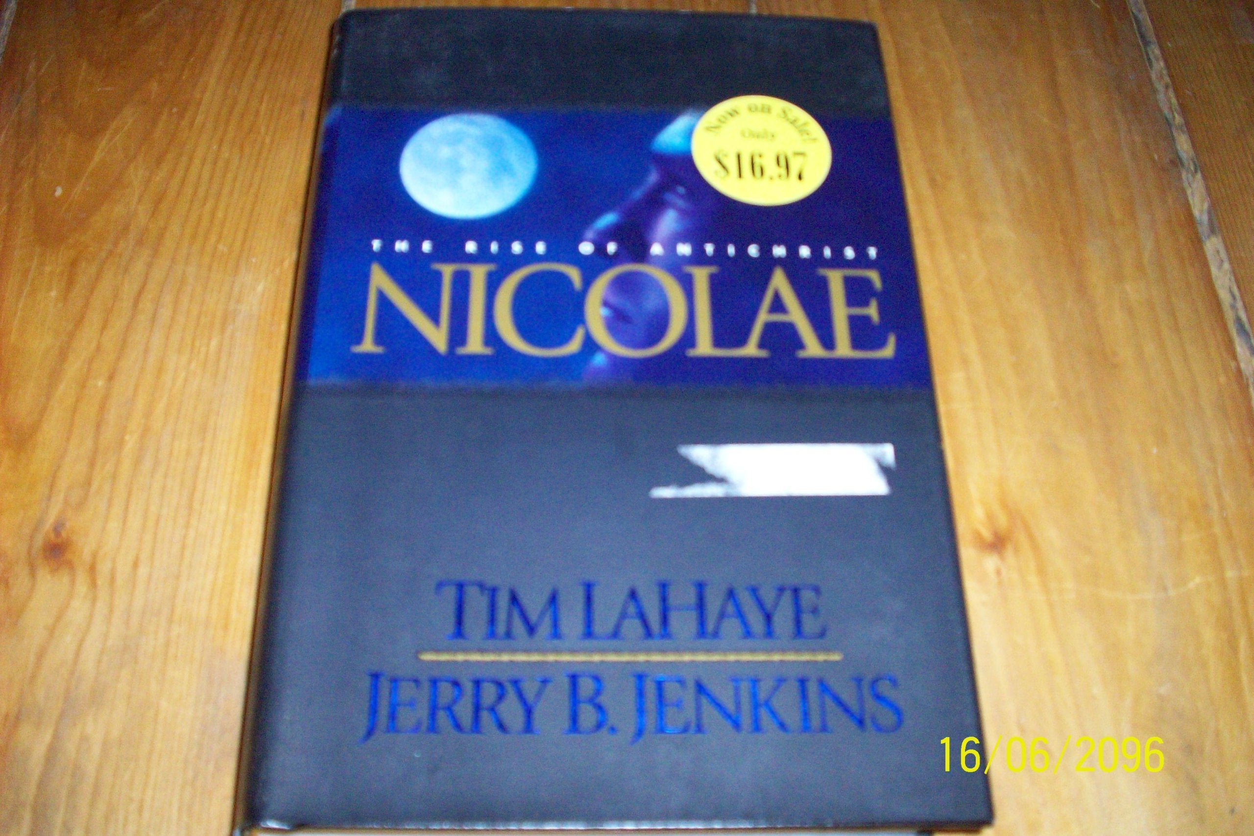 Nicolae: The Rise of Antichrist (Left Behind No. 3) used book depot