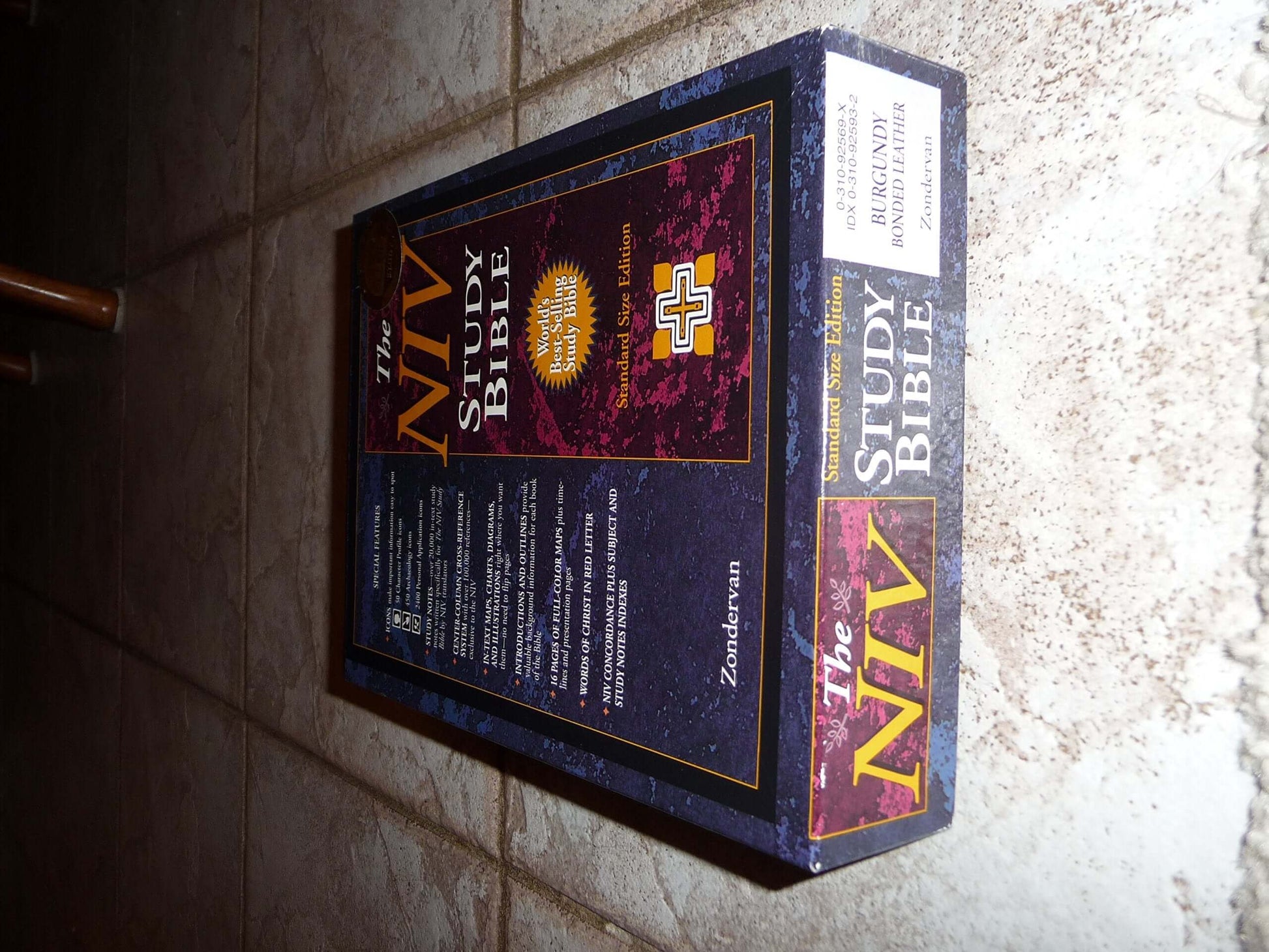 The NIV Study Bible: New International Version used book depot