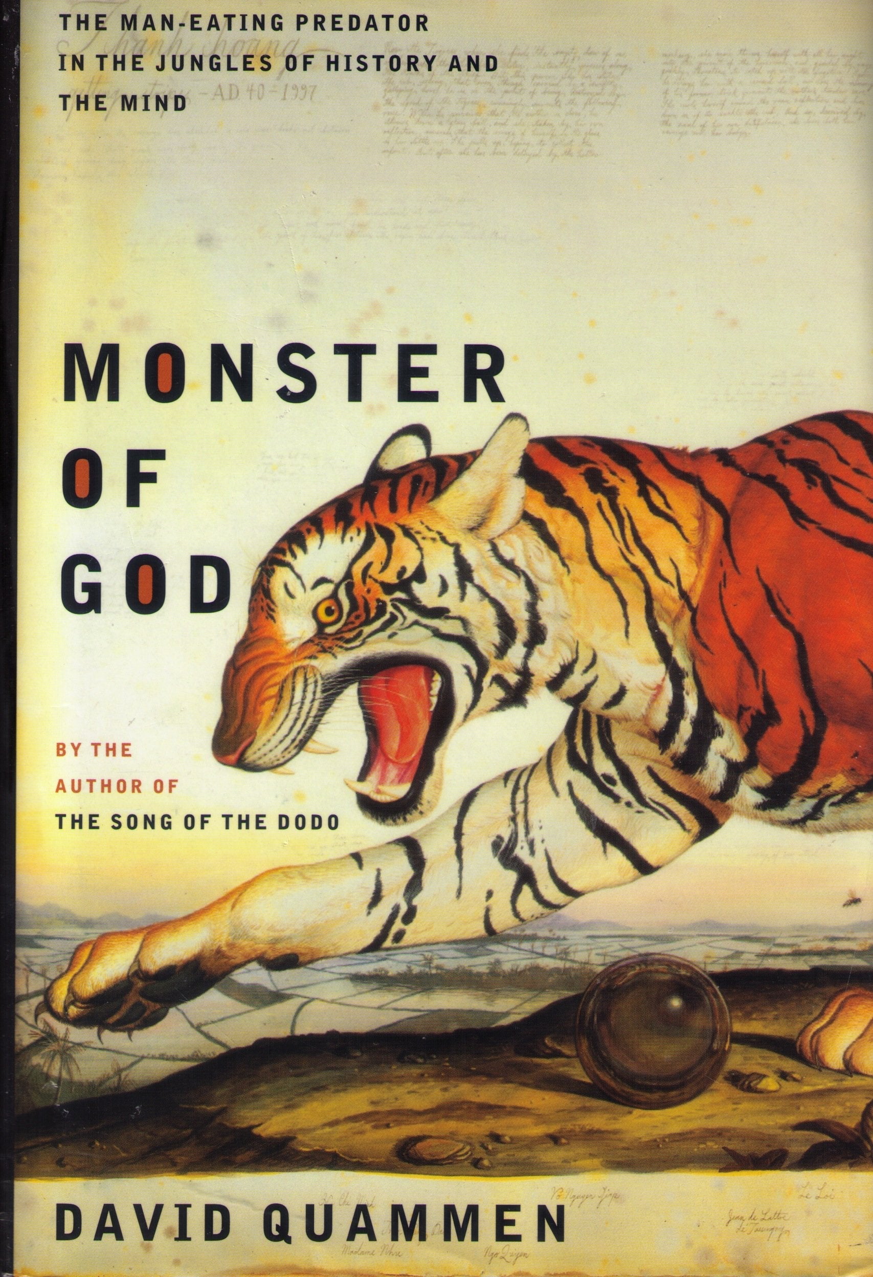 Monster of God: The Man-Eating Predator in the Jungles of History and the Mind used book depot