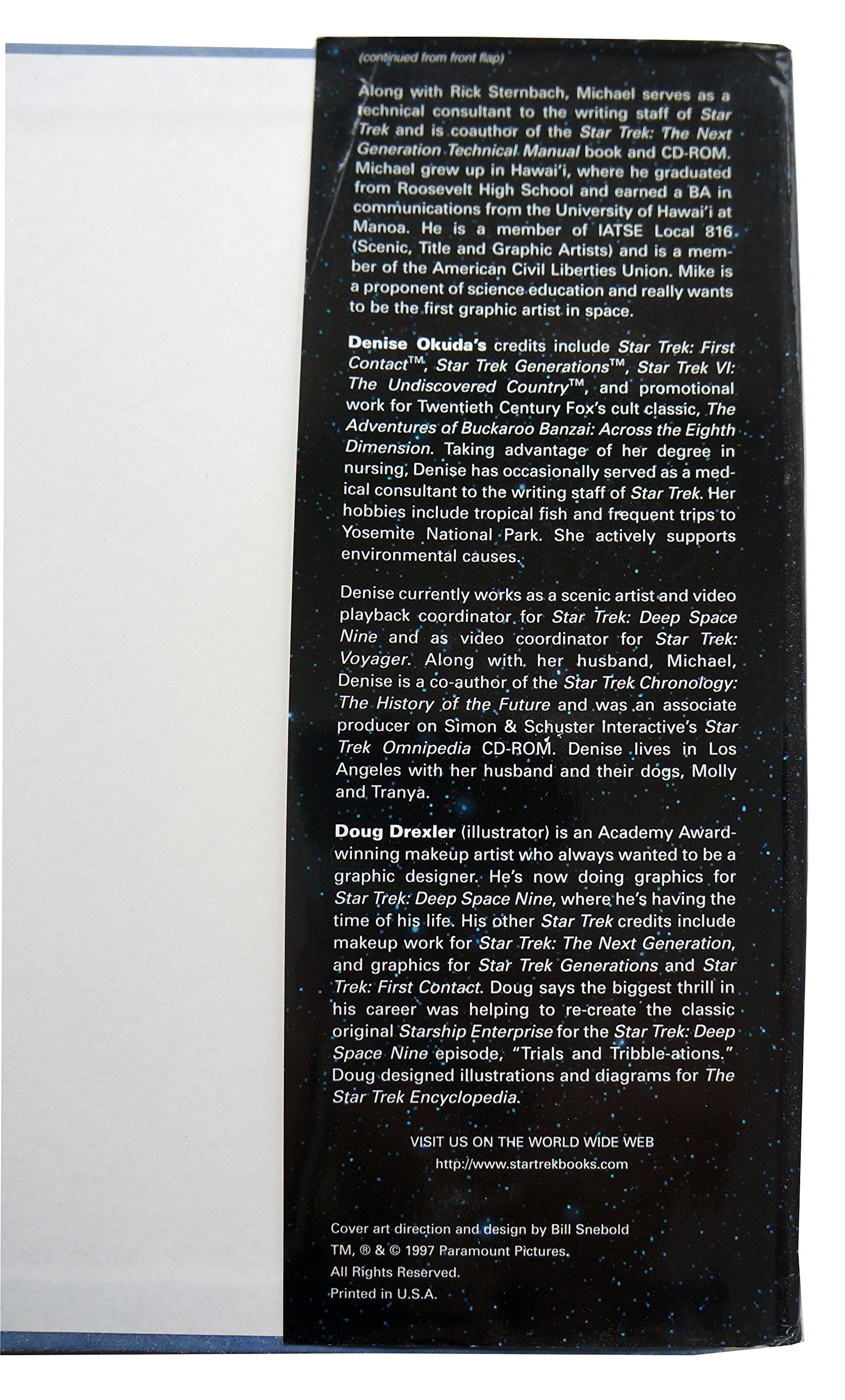 The Star Trek Encyclopedia: A Reference Guide to the Future (updated and expanded edition) used book depot