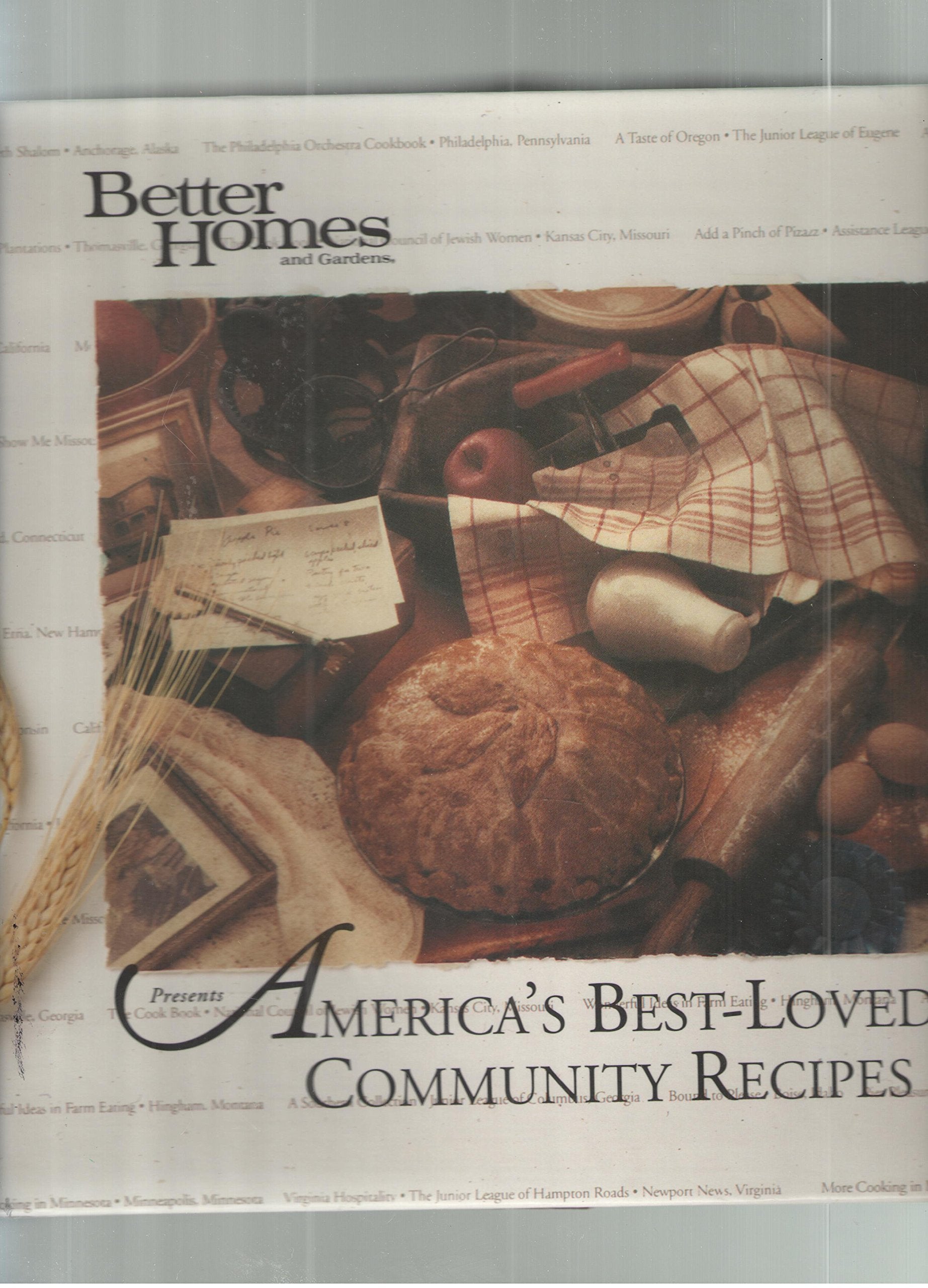 America's Best-Loved Community Recipes used book depot