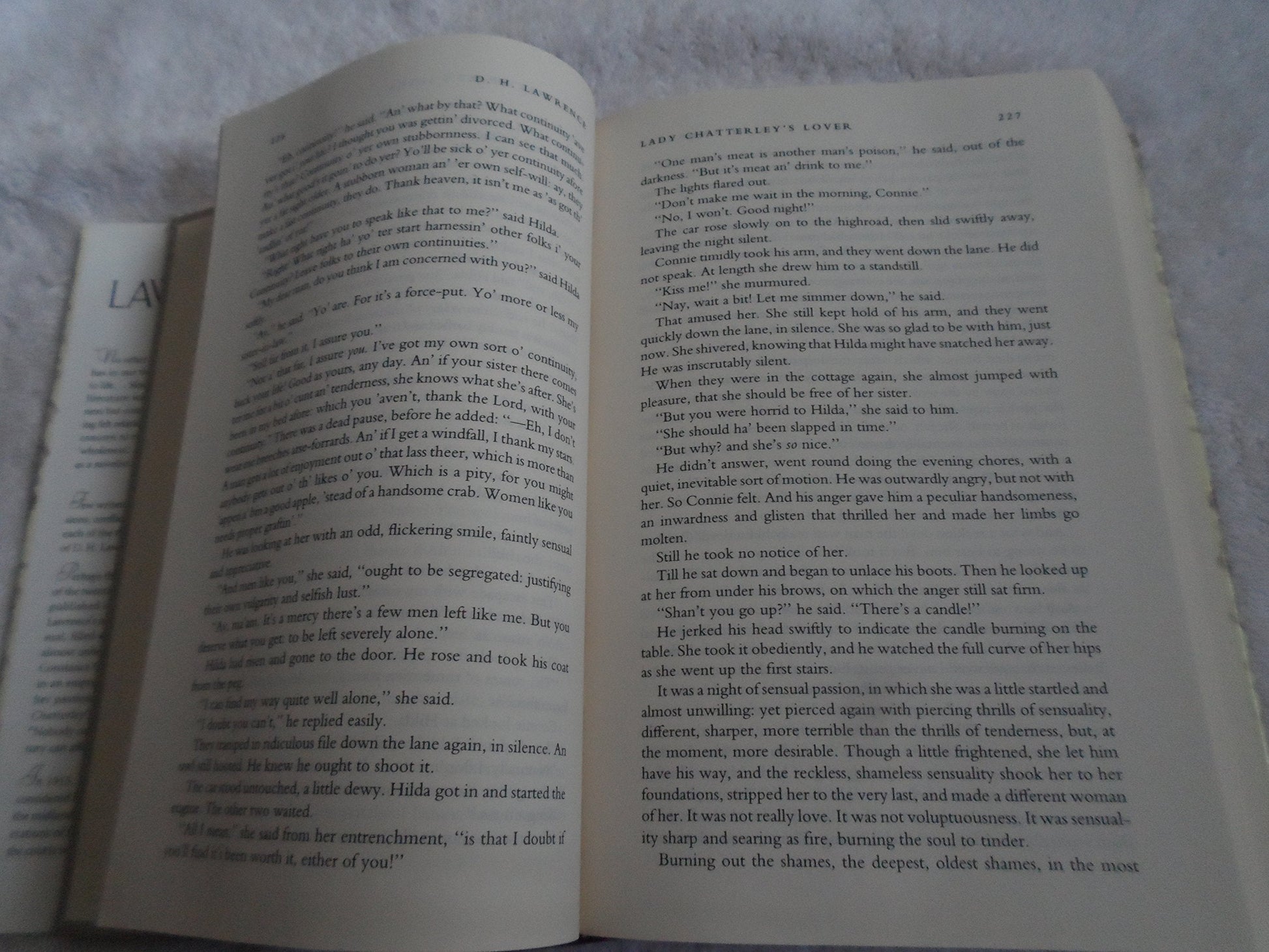 D.H. Lawrence, three complete novels: Lady Chatterley's lover, The Rainbow, Sons and lovers used book depot