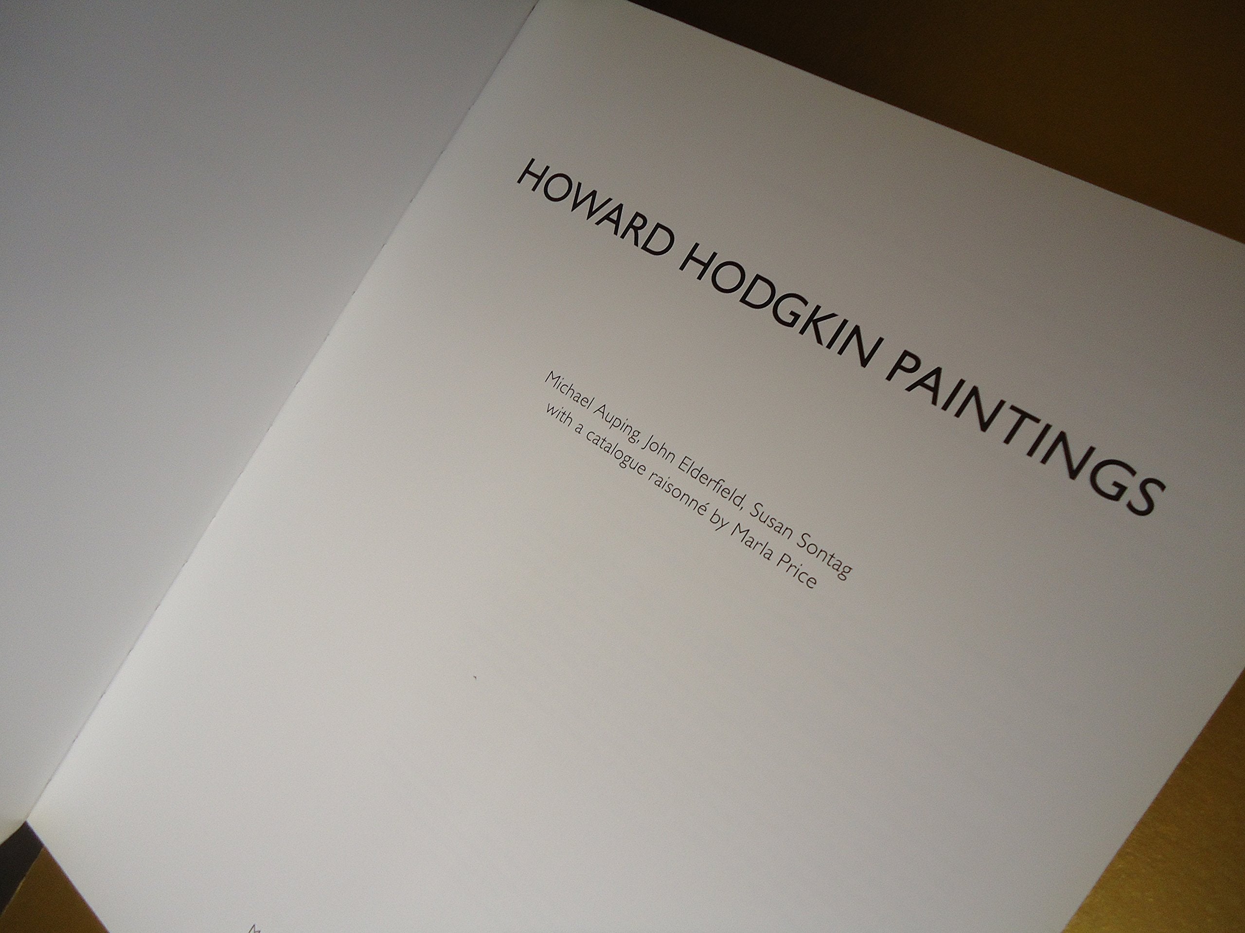 Howard Hodgkin: Paintings used book depot