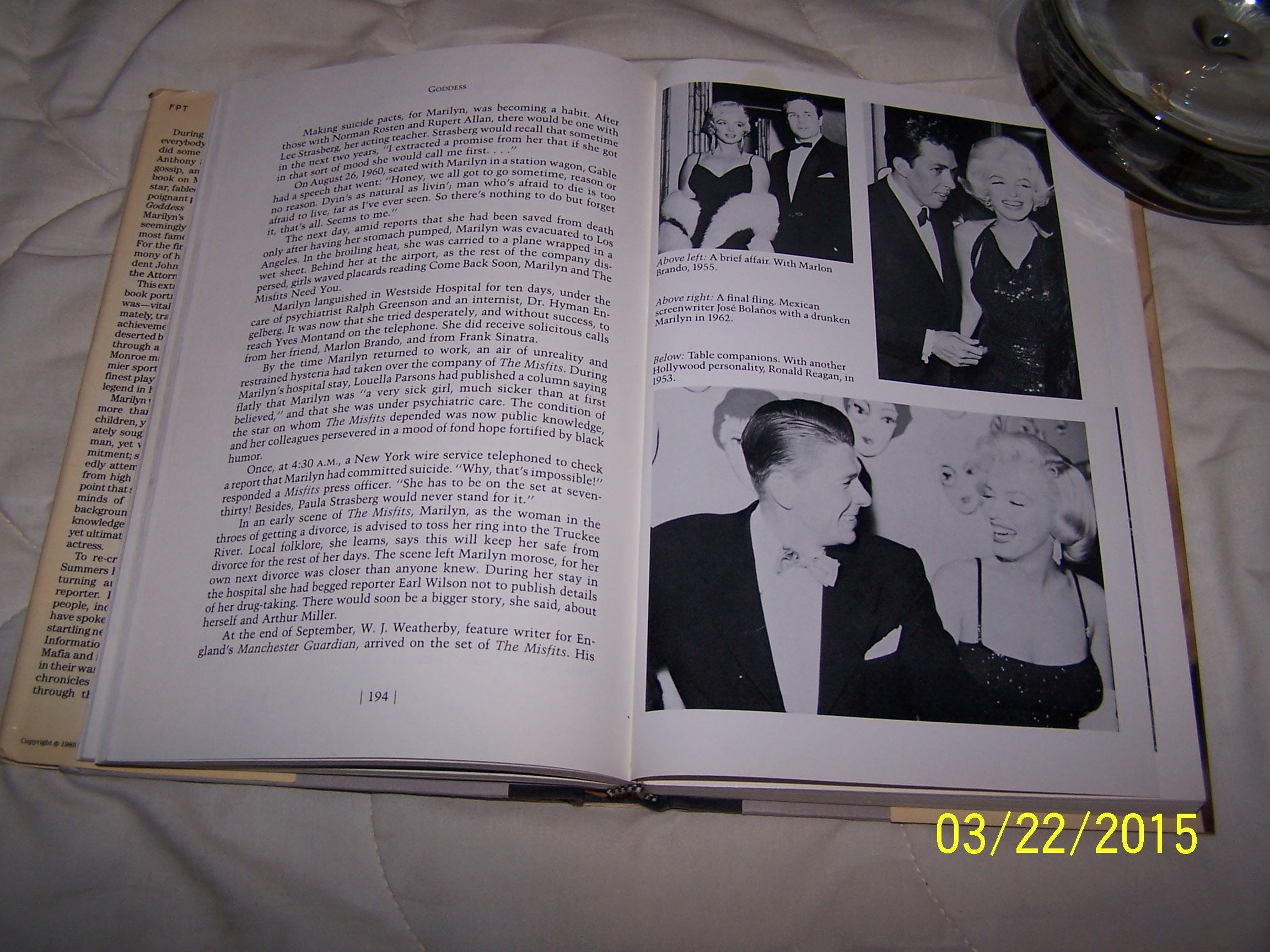 Goddess: The Secret Lives of Marilyn Monroe used book depot