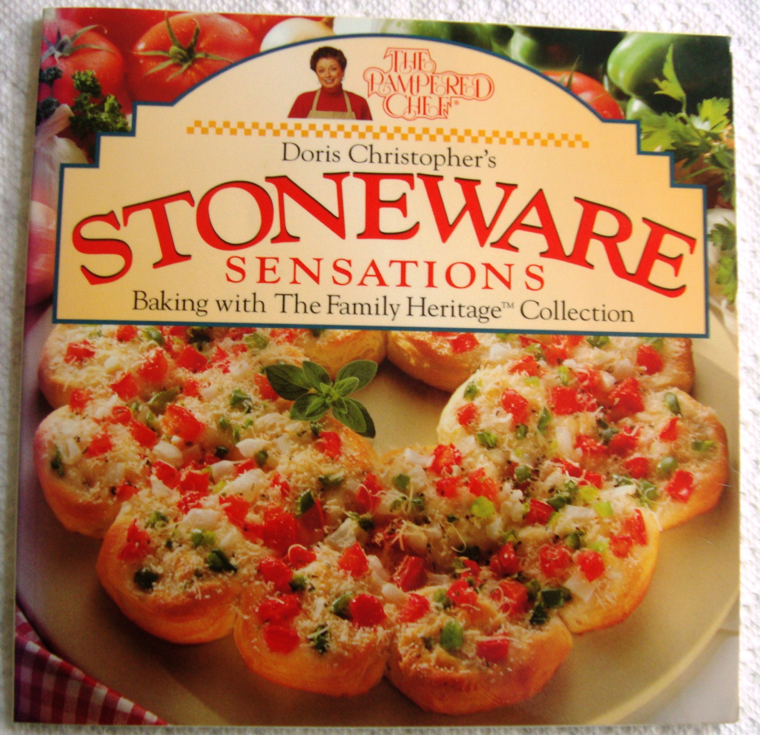 The Pampered Chef Doris Christopher's Stonewear Sensations (Baking with the Family Heritage Collection) used book depot