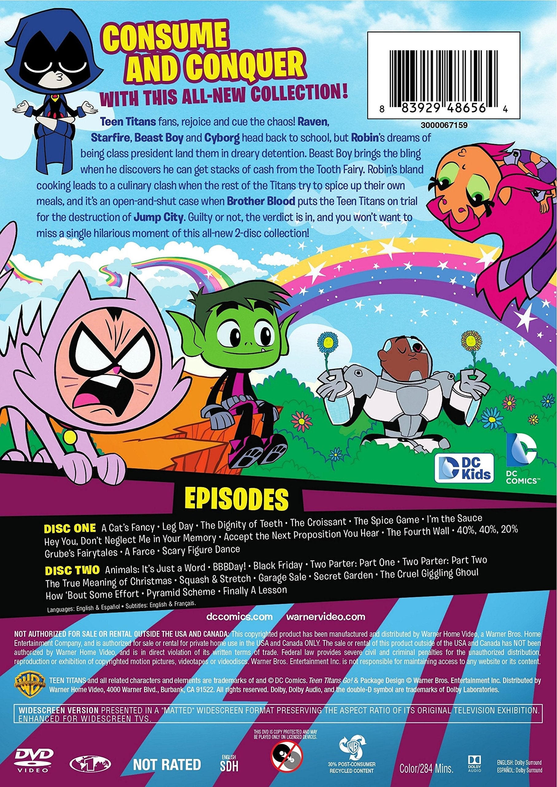 Teen Titans Go! S3 P1 (DVD) used book depot