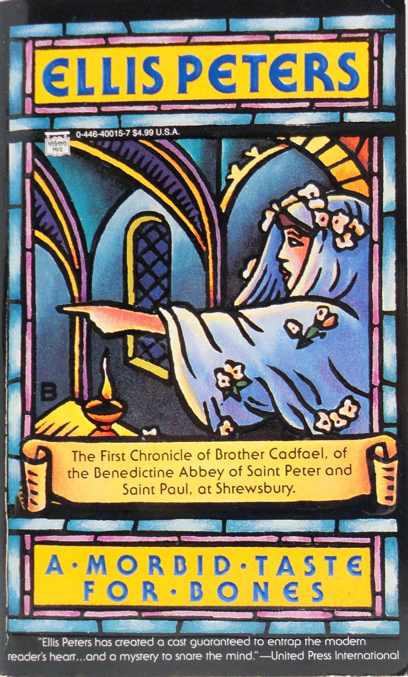A Morbid Taste for Bones (Brother Cadfael Chronicles) used book depot