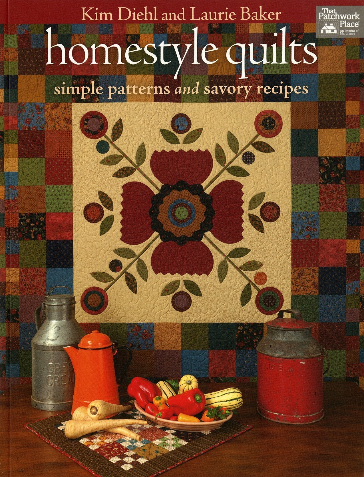 Homestyle Quilts: Simple Patterns and Savory Recipes used book depot