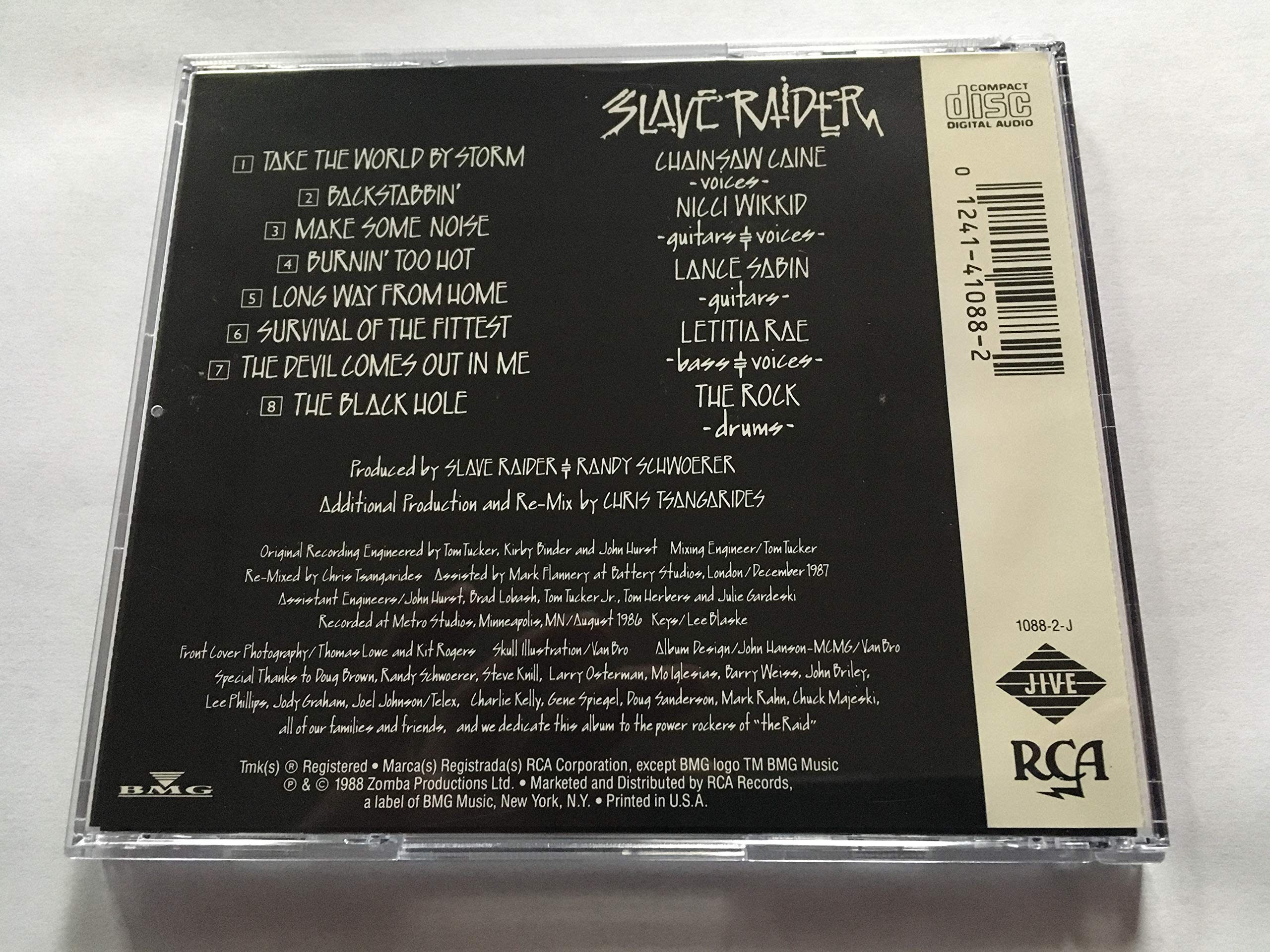 Take the World By Storm Slave Raider