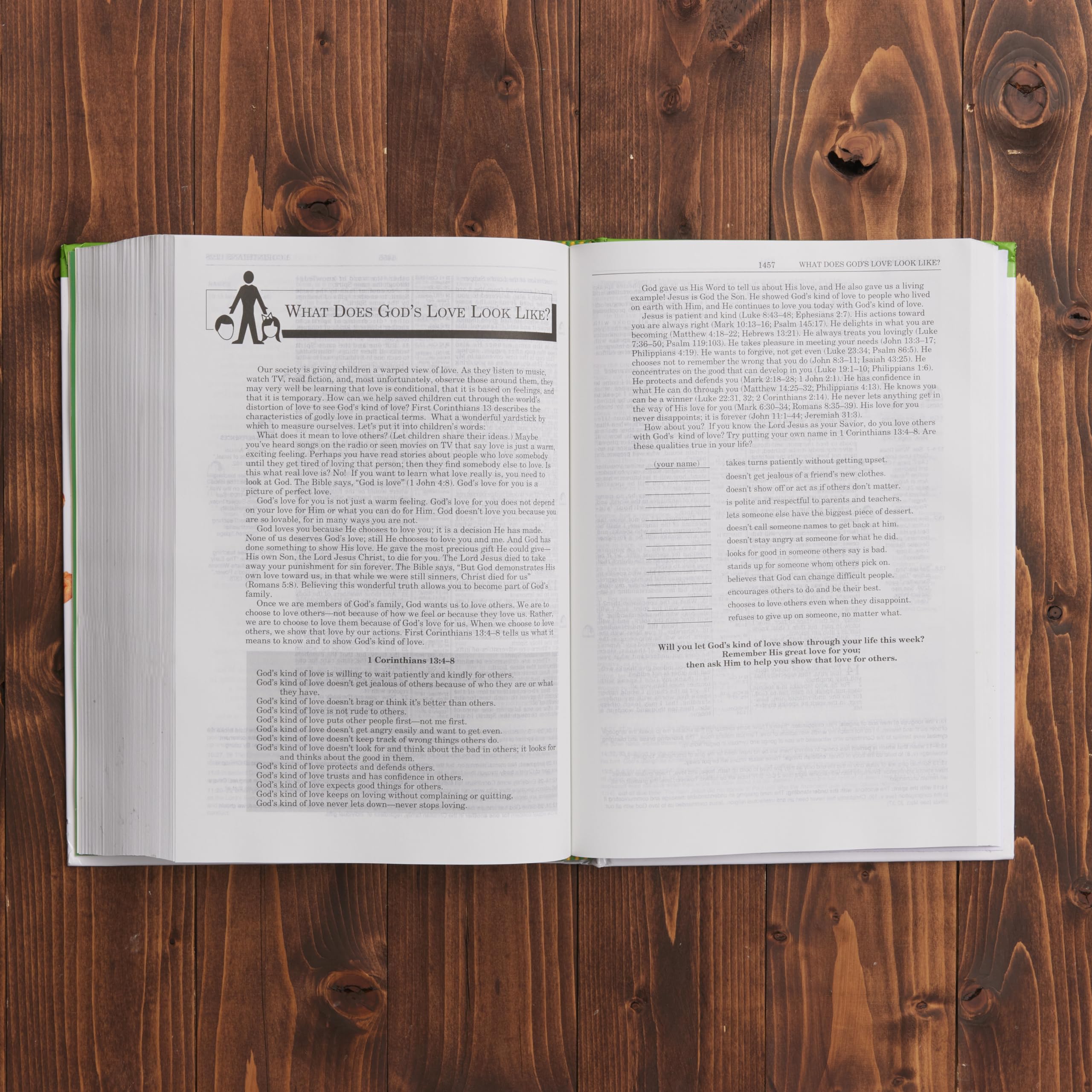 Children's Ministry Resource Bible Helping Children Grow In The Light Of God's Word used book depot