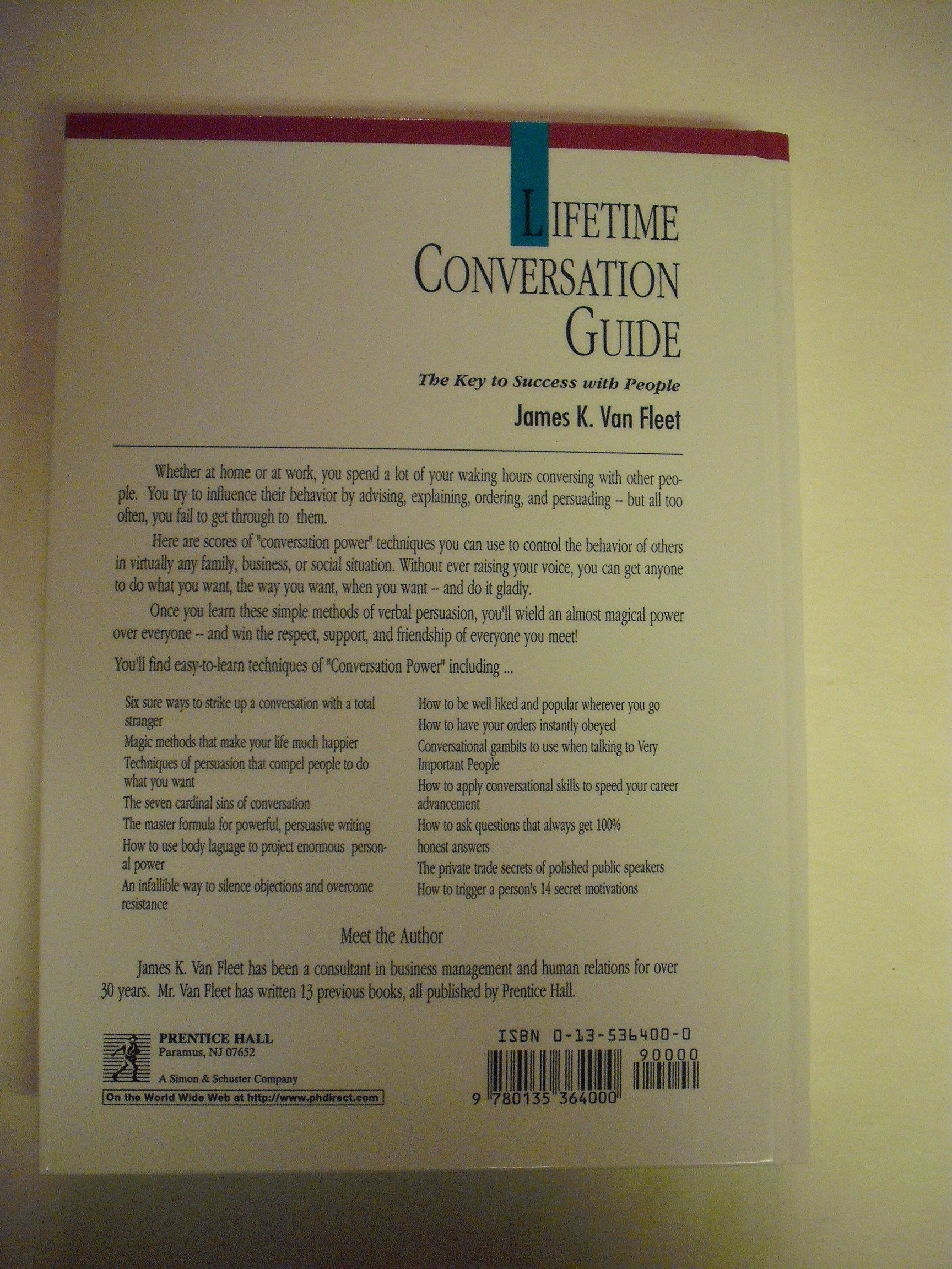 Lifetime Conversation Guide