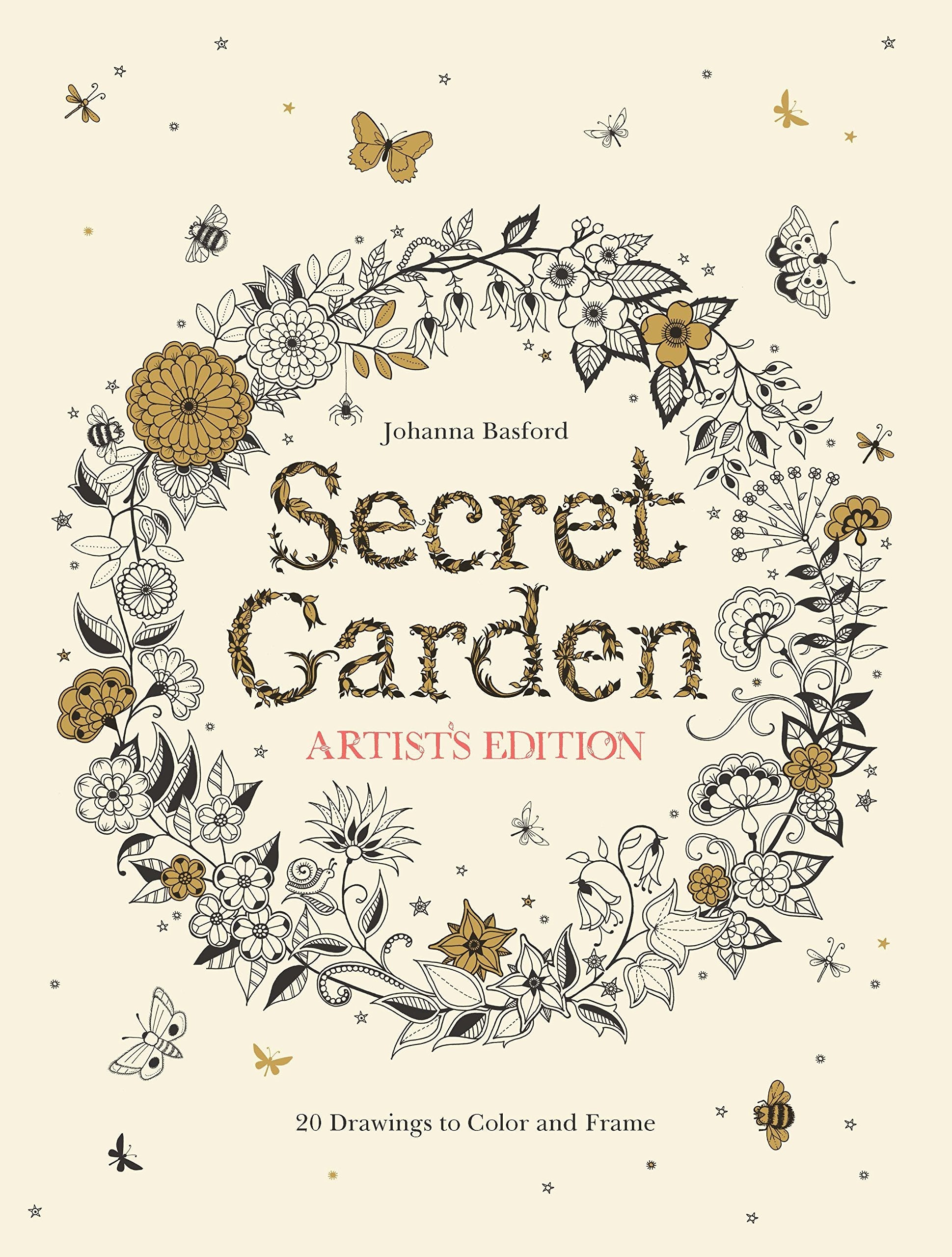 Secret Garden Artist Edition: 20 Drawings used book depot