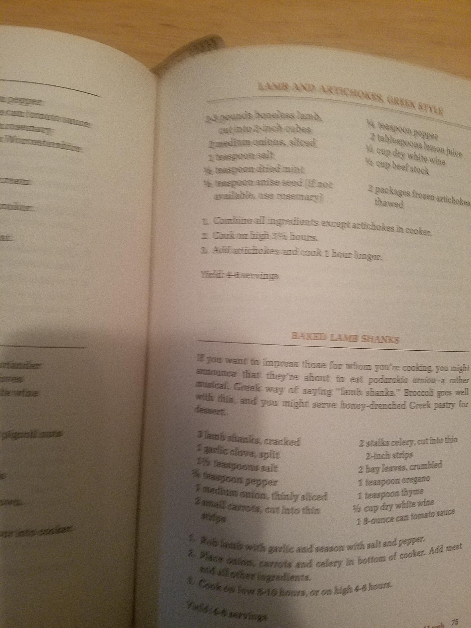 The Unwatched Pot - A Crockful of Recipes for Electric Slow Cooking used book depot