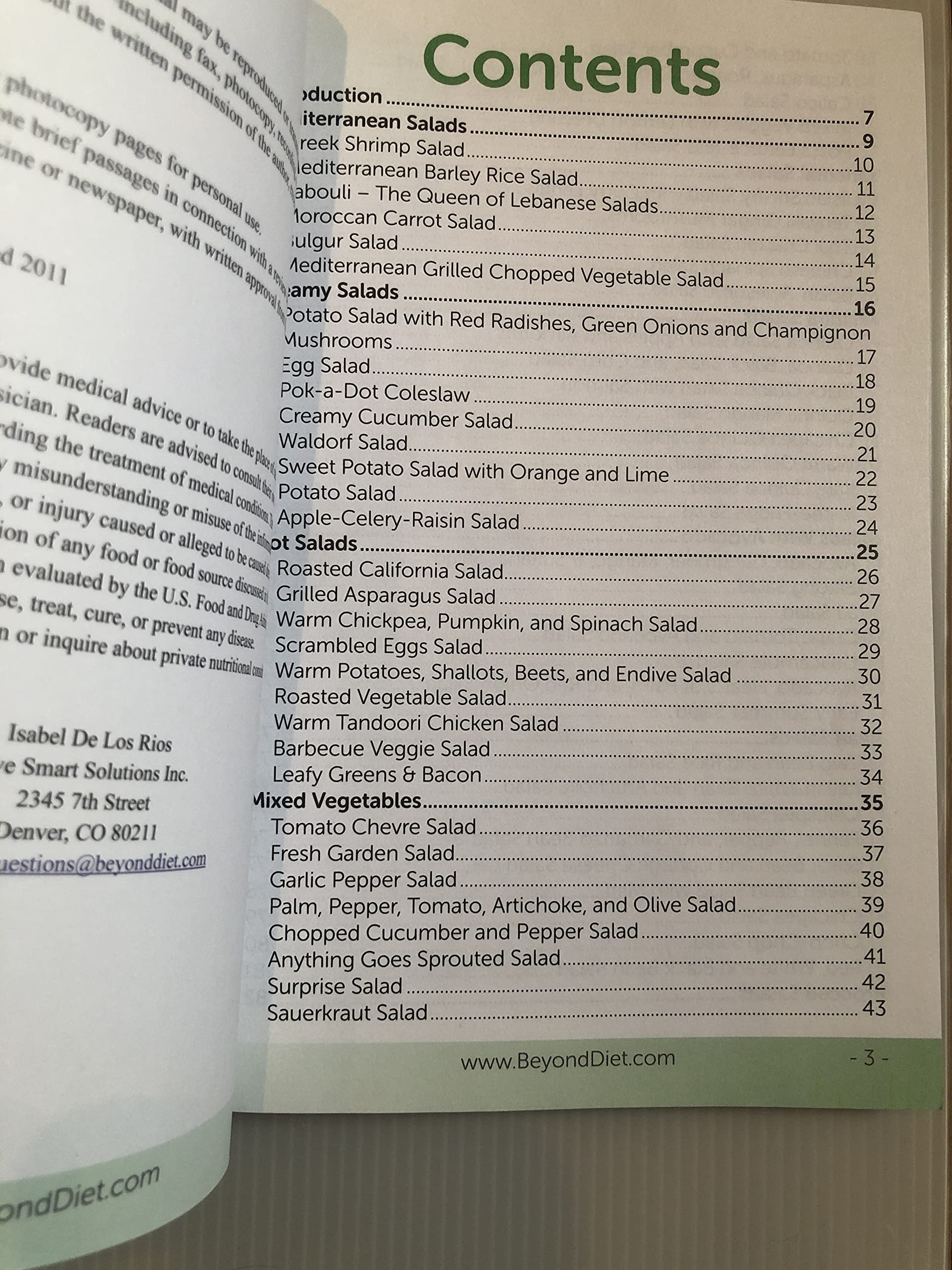 Beyond Diet / How to Salad used book depot