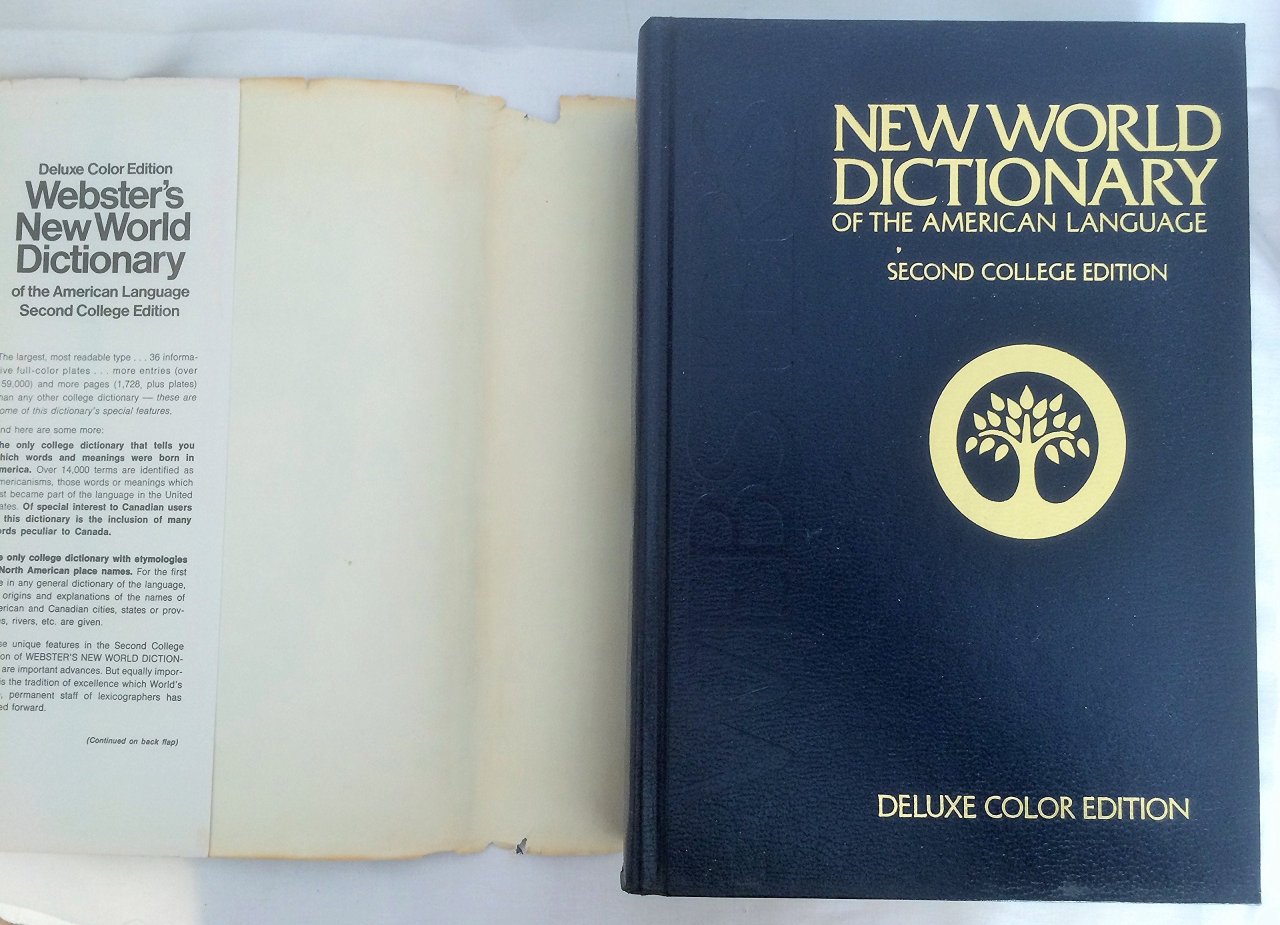 Webster's New World dictionary of the American language