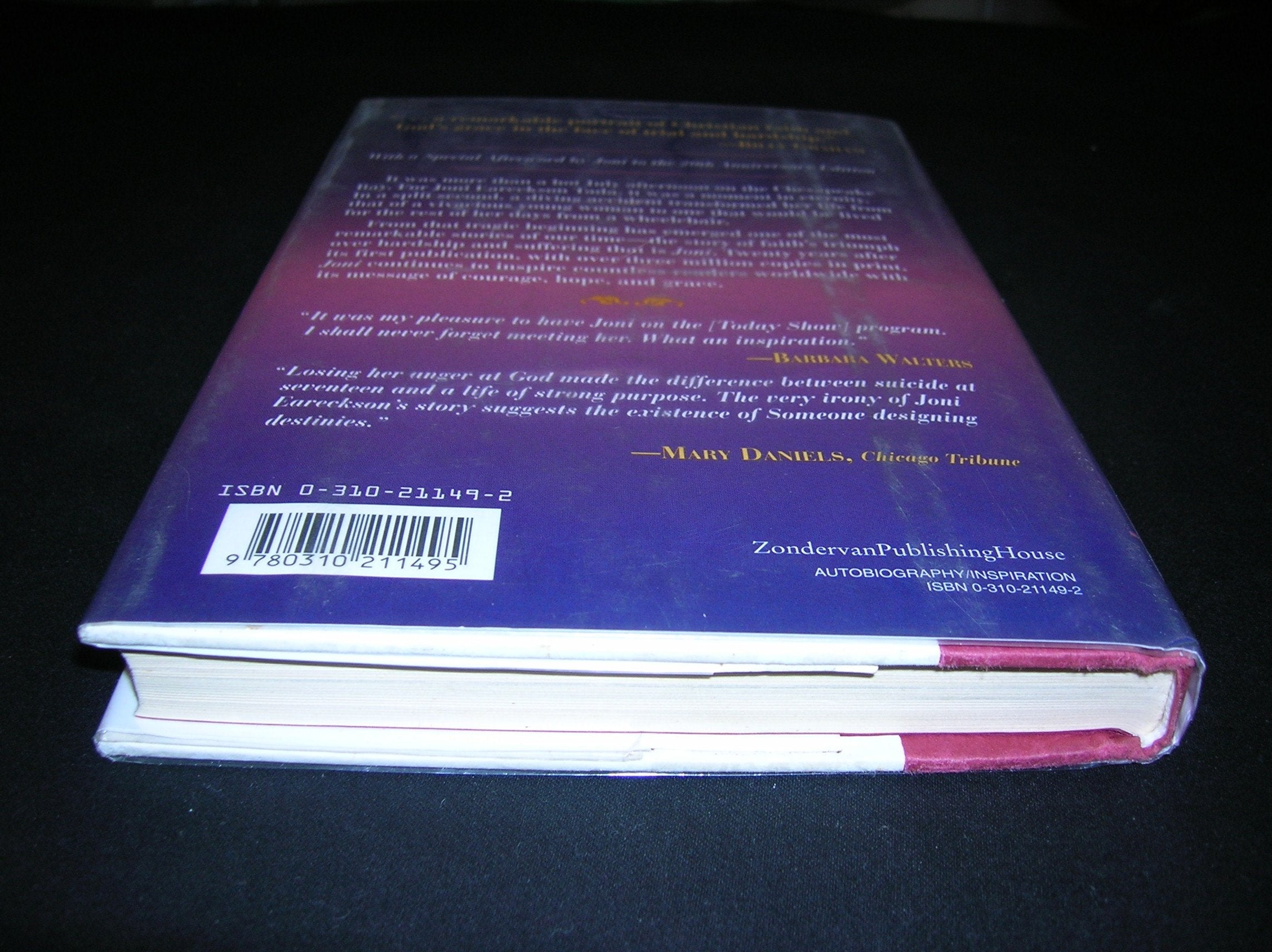 Joni: An Unforgettable Story used book depot