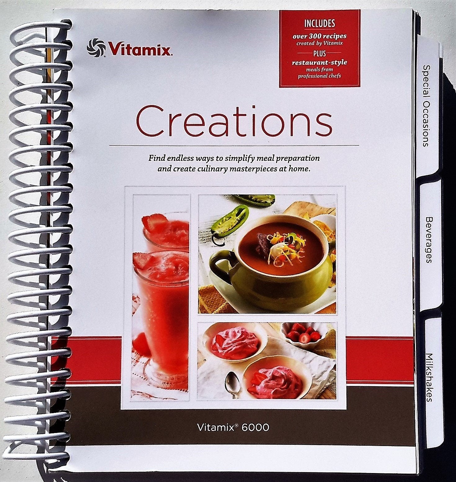 Vitamix Creations Recipes used book depot