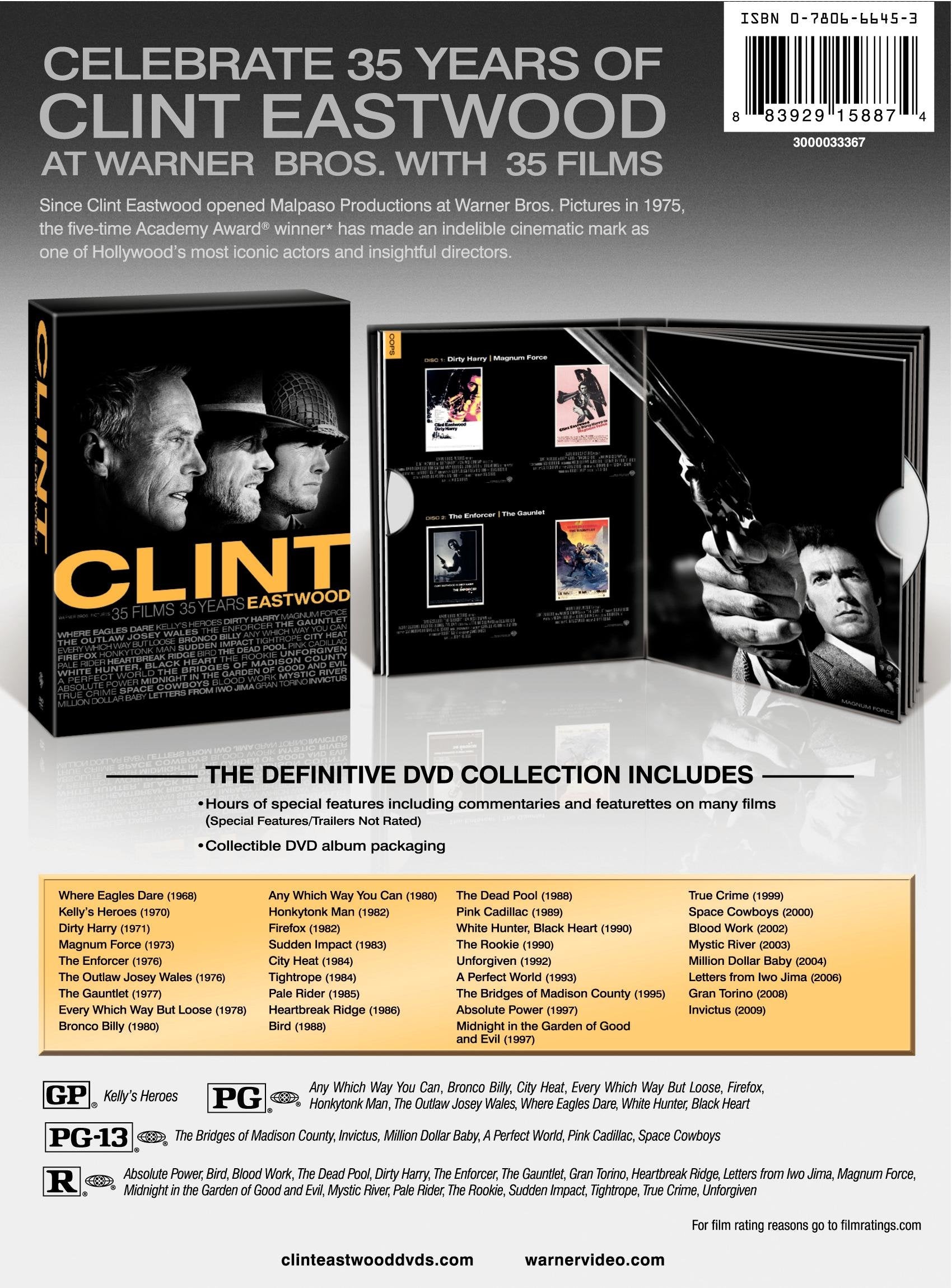 Clint Eastwood: 35 Films 35 Years at Warner Bros. used book depot