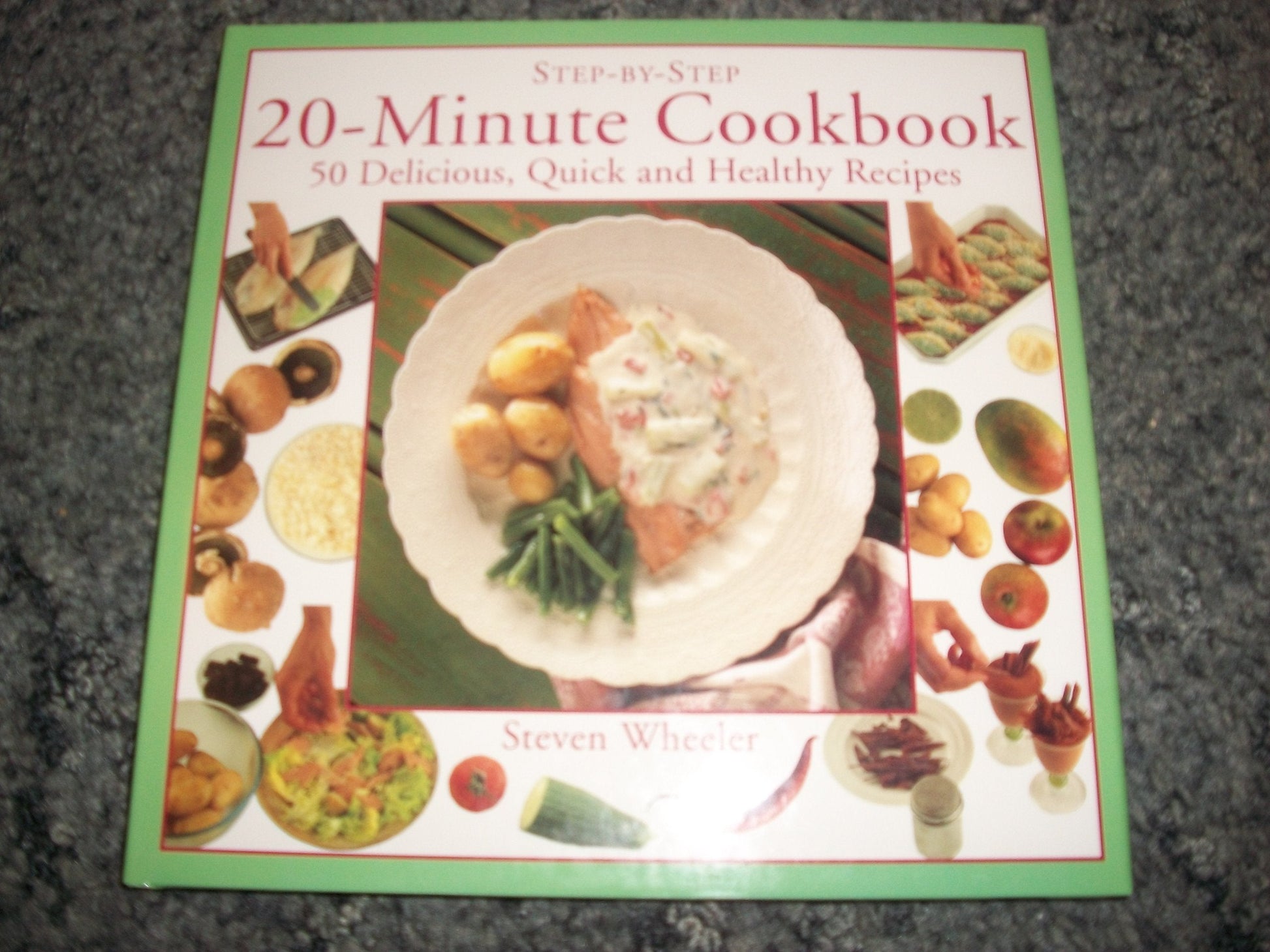20-Minute Cookbook: 50 Delicious, Quick and Healthy Recipes (Step-By-Step) used book depot
