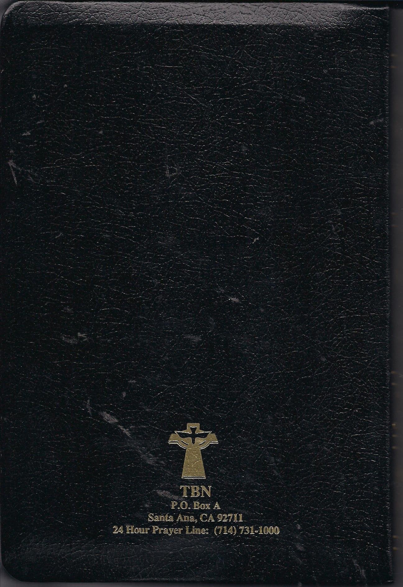 Holy Bible: People's Parallel Bible, King James Version and the Living Bible, Black Binded used book depot