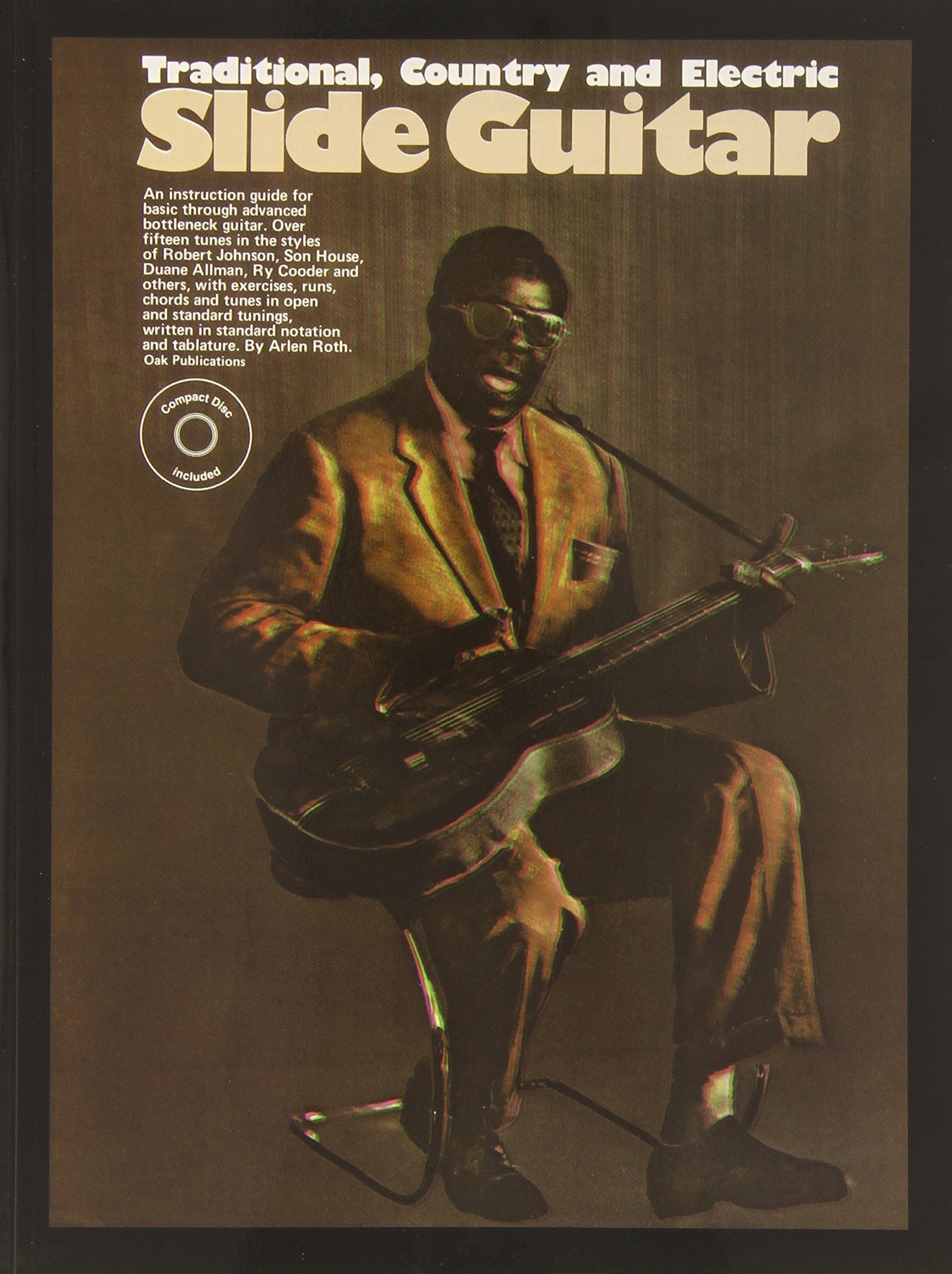 Traditional, Country and Electric Slide Guitar (Book and Record) used book depot